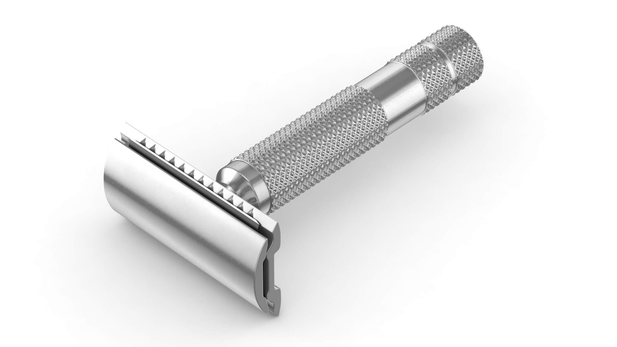 Classic Safety Razor 3D Model by frezzy