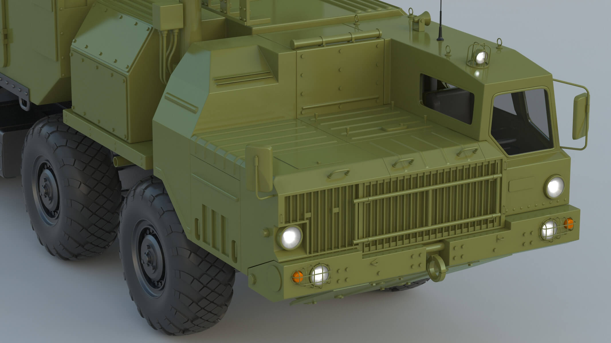 Command Post 55K6E - 3D Model by frezzy