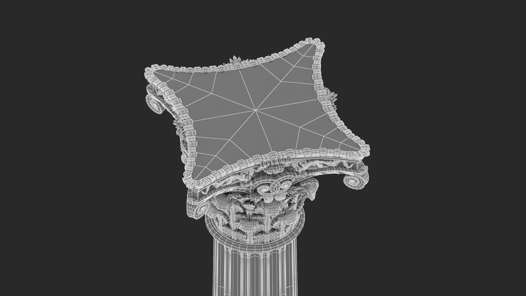 Composite Column 3 - 3D Model by frezzy