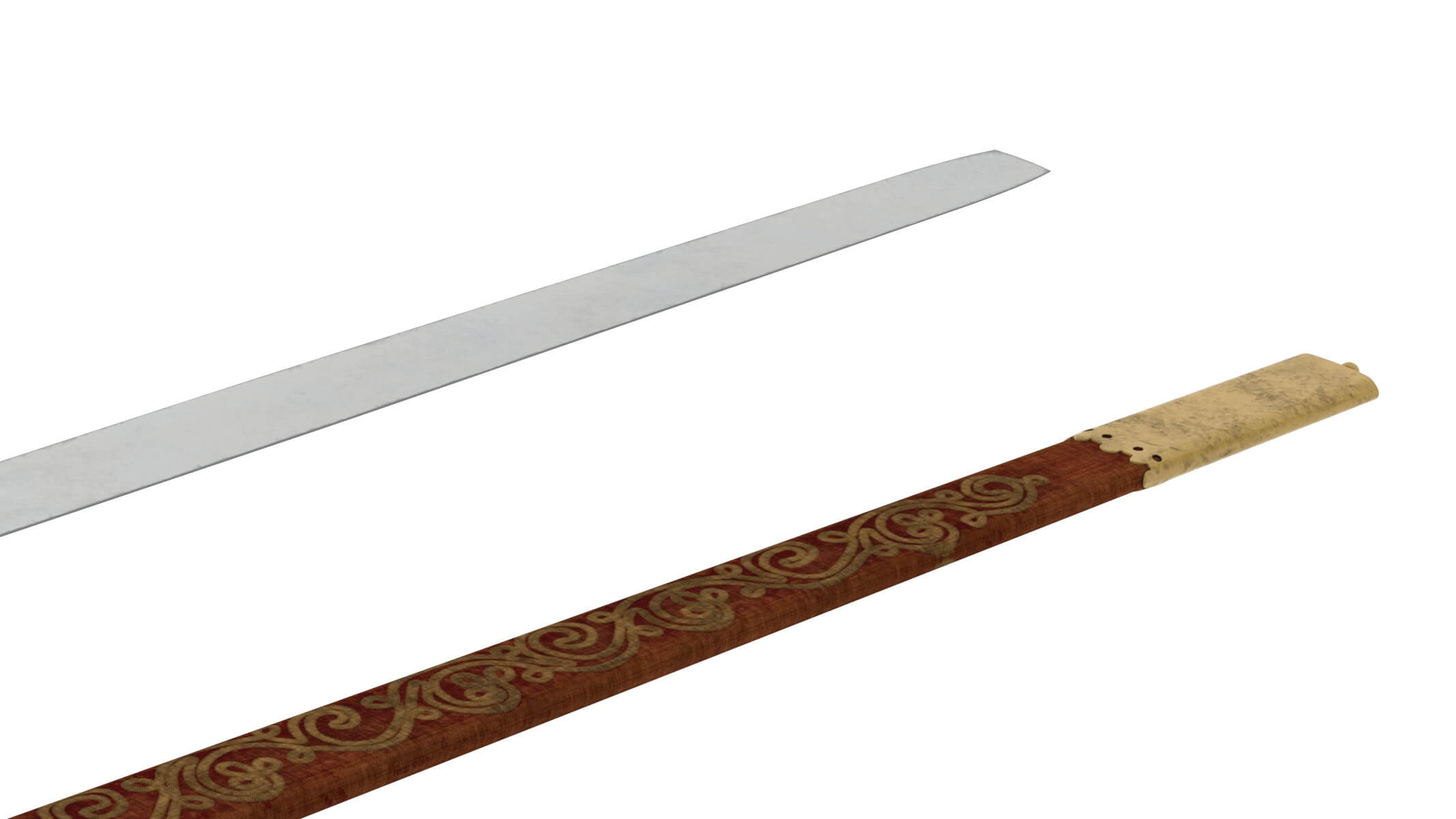 Curtana 3D Model by frezzy