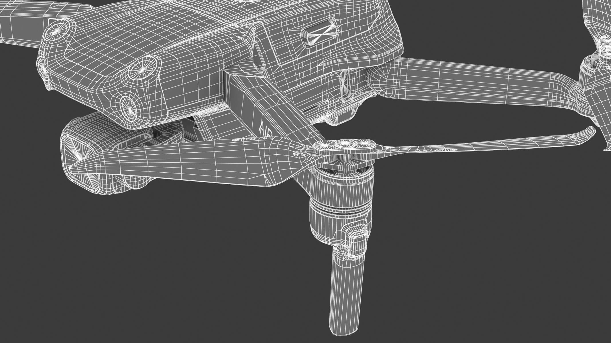 DJI Air 2S - 3D Model by frezzy