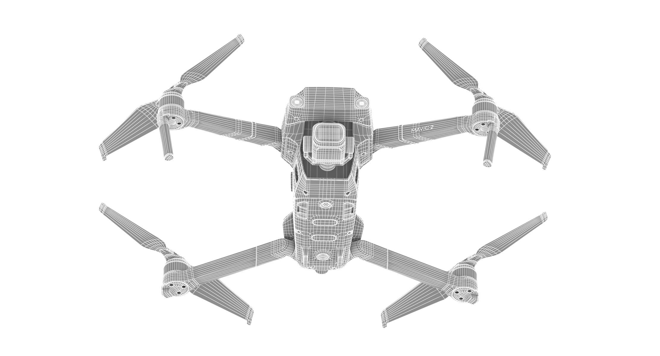 DJI Mavic 2 Pro Hasselblad - 3D Model by frezzy