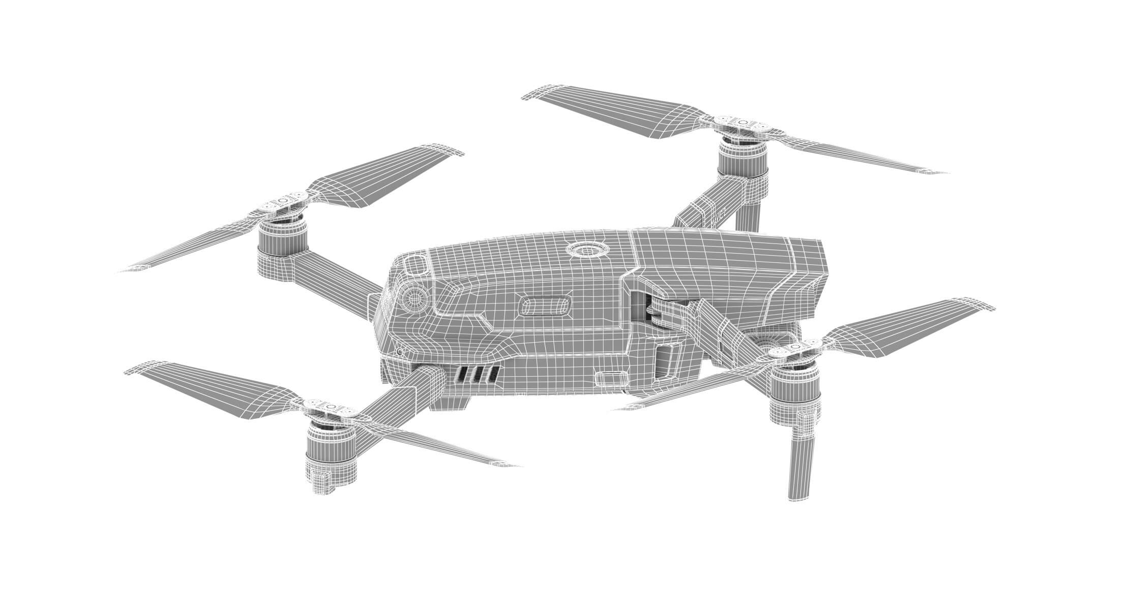DJI Mavic 2 Pro Hasselblad - 3D Model by frezzy