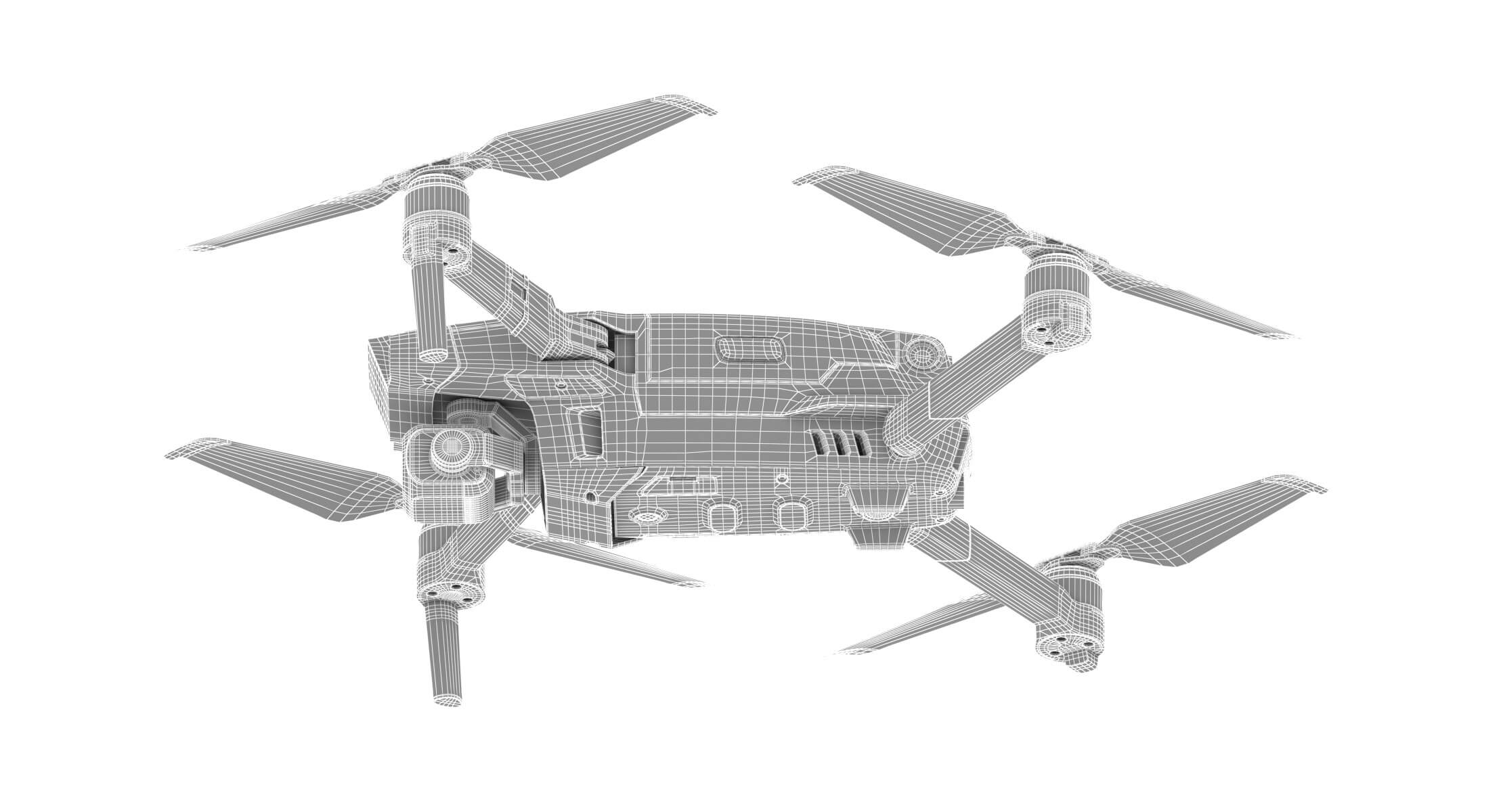 DJI Mavic 2 Pro Hasselblad - 3D Model by frezzy