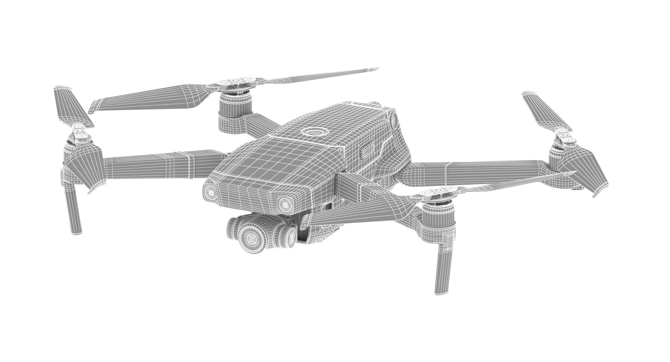 DJI Mavic 2 Pro Zoom - 3D Model by frezzy