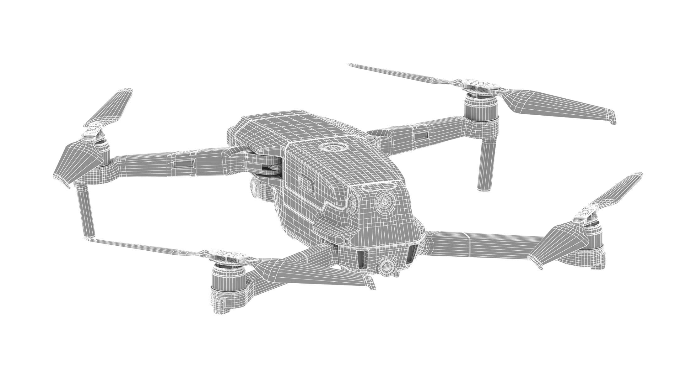 DJI Mavic 2 Pro Zoom - 3D Model by frezzy