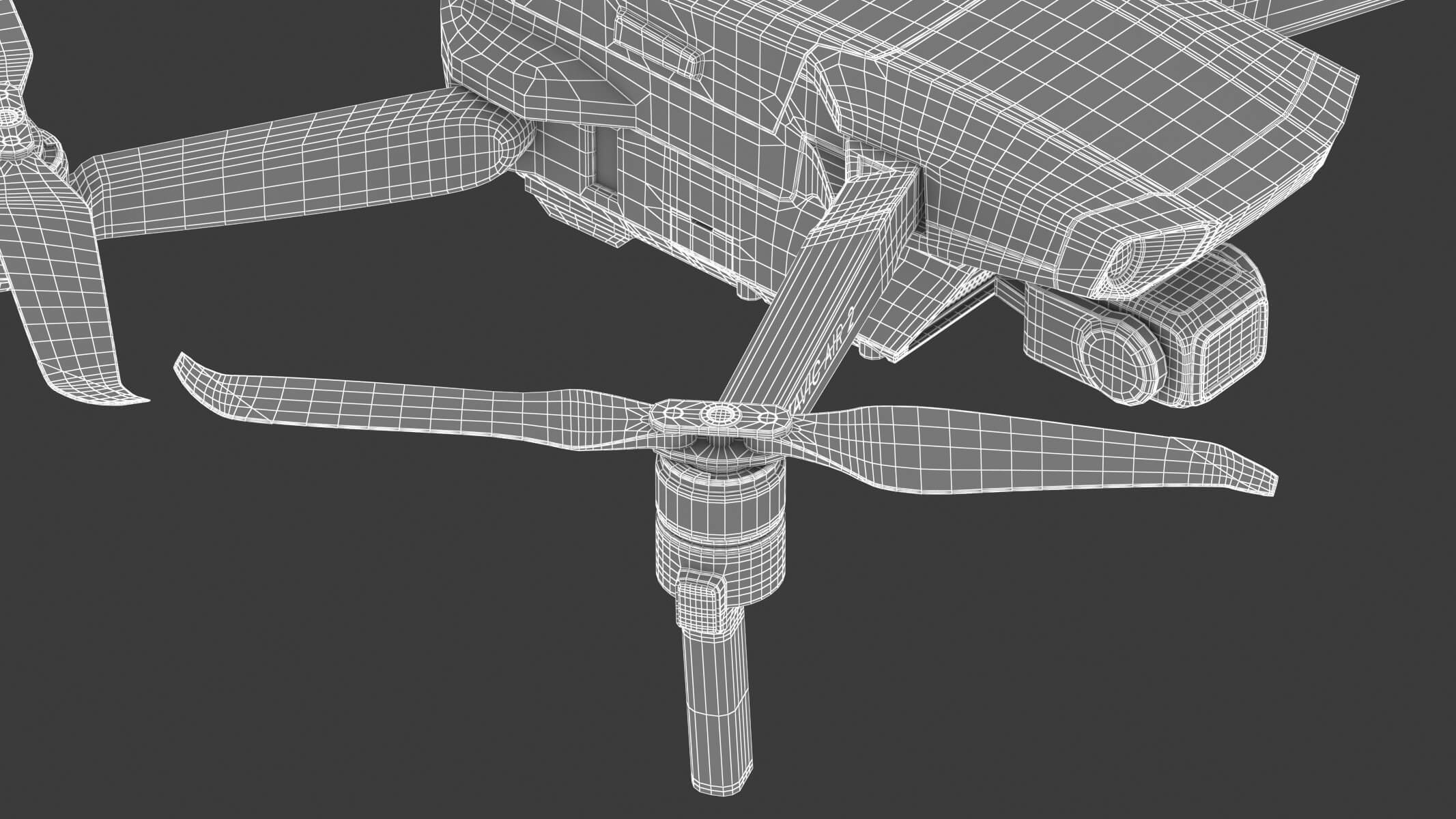 DJI Mavic Air 2 - 3D Model by frezzy