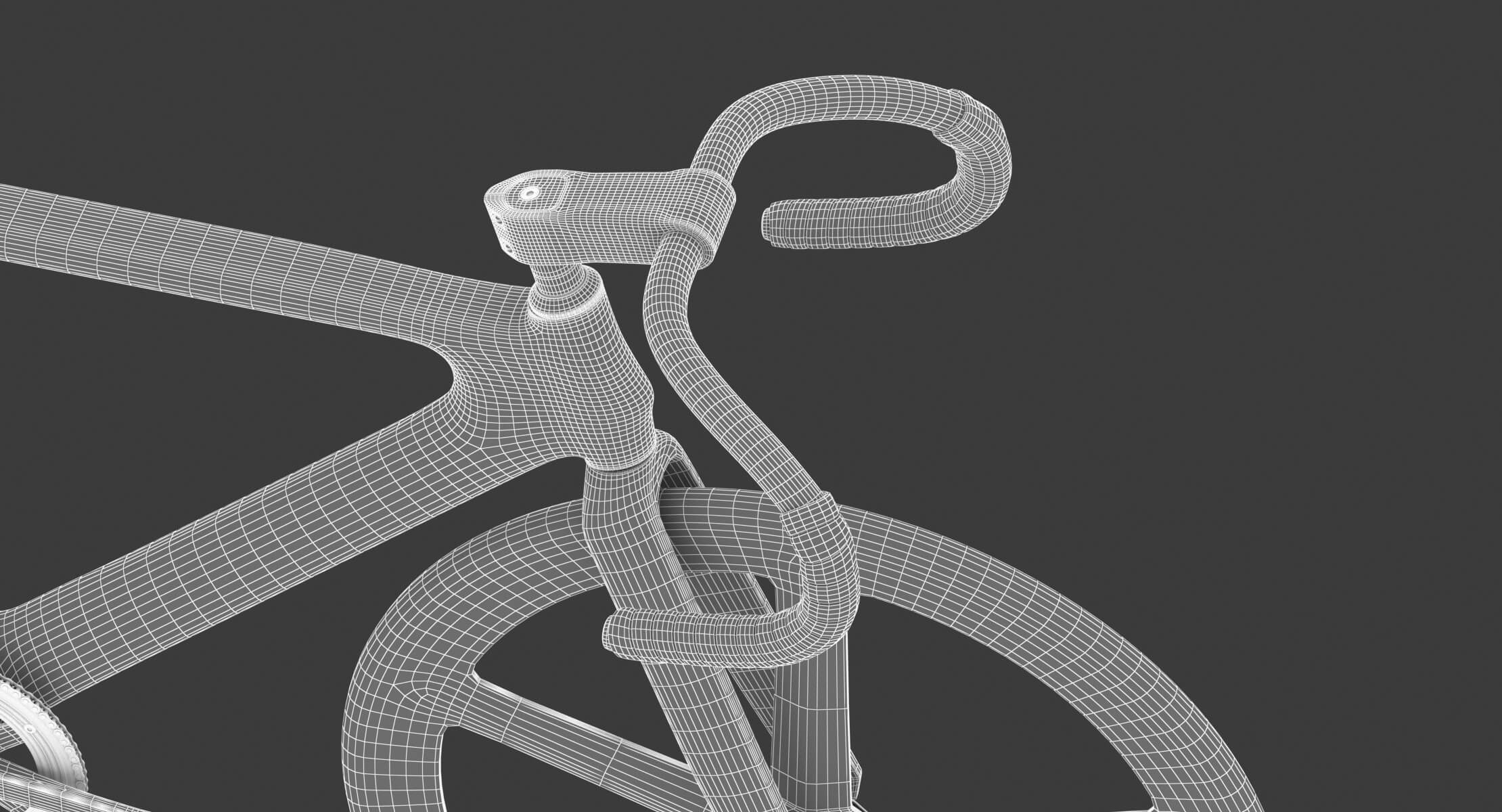Dolan DF4 Carbon Track Bike - 3D Model by frezzy