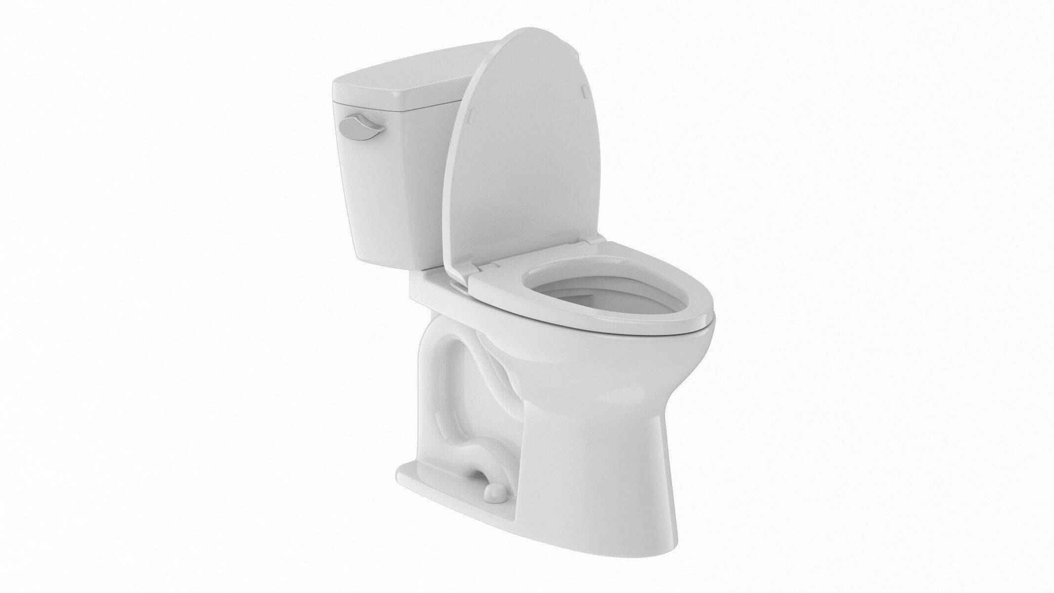 Drake TwoPiece Toilet 3D Model by frezzy