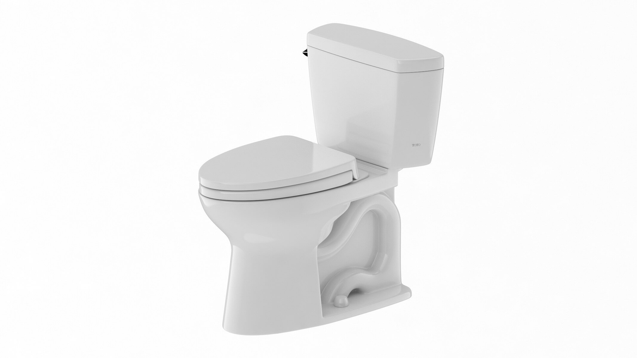 Drake TwoPiece Toilet 3D Model by frezzy