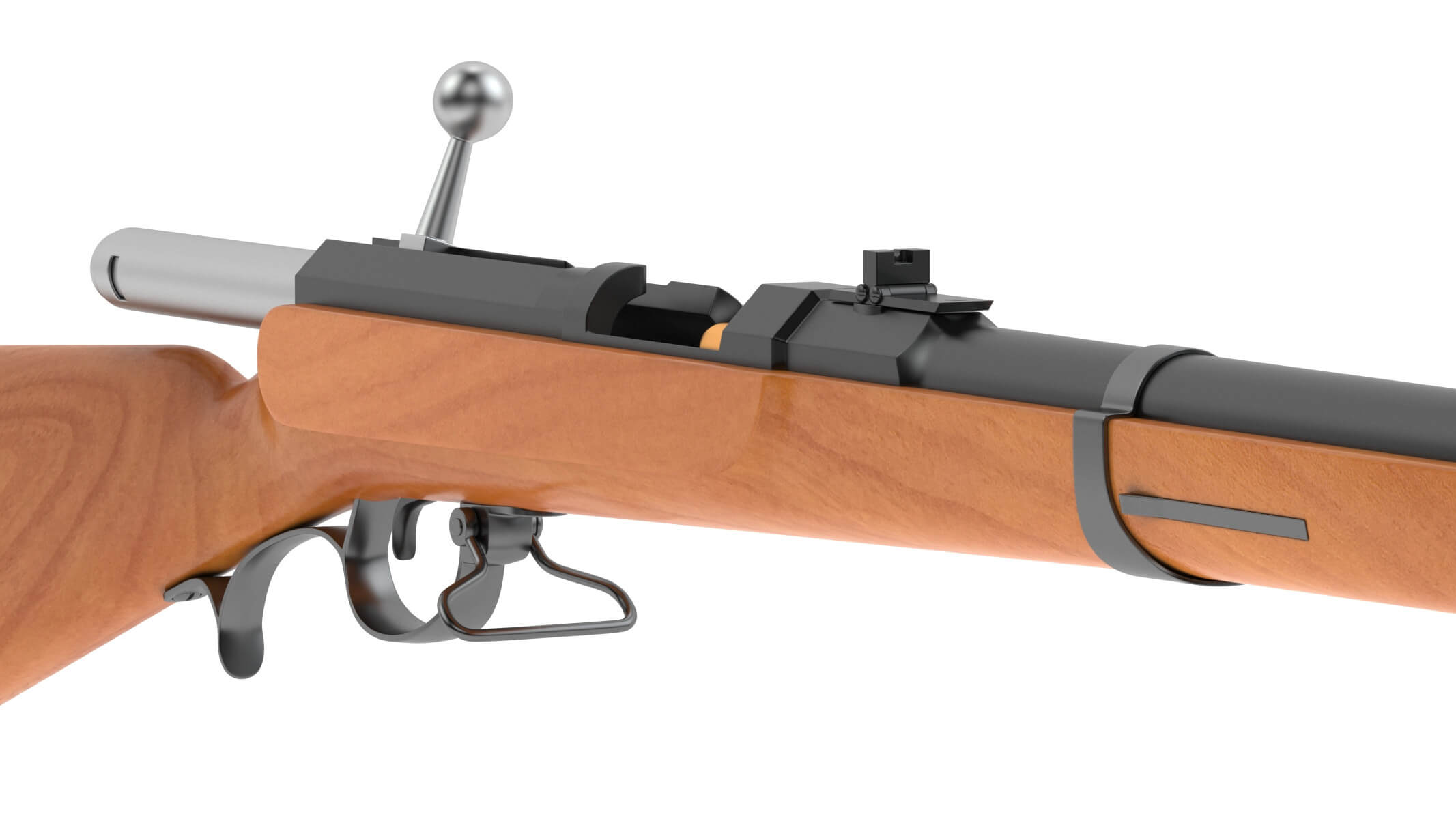 Dreyse Needle Gun 3D Model by frezzy