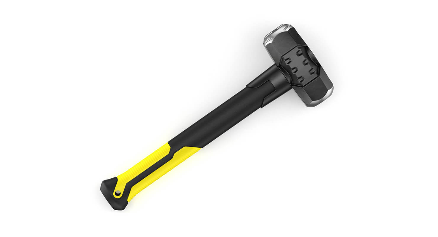 Drilling Sledge Hammer 3D Model by frezzy