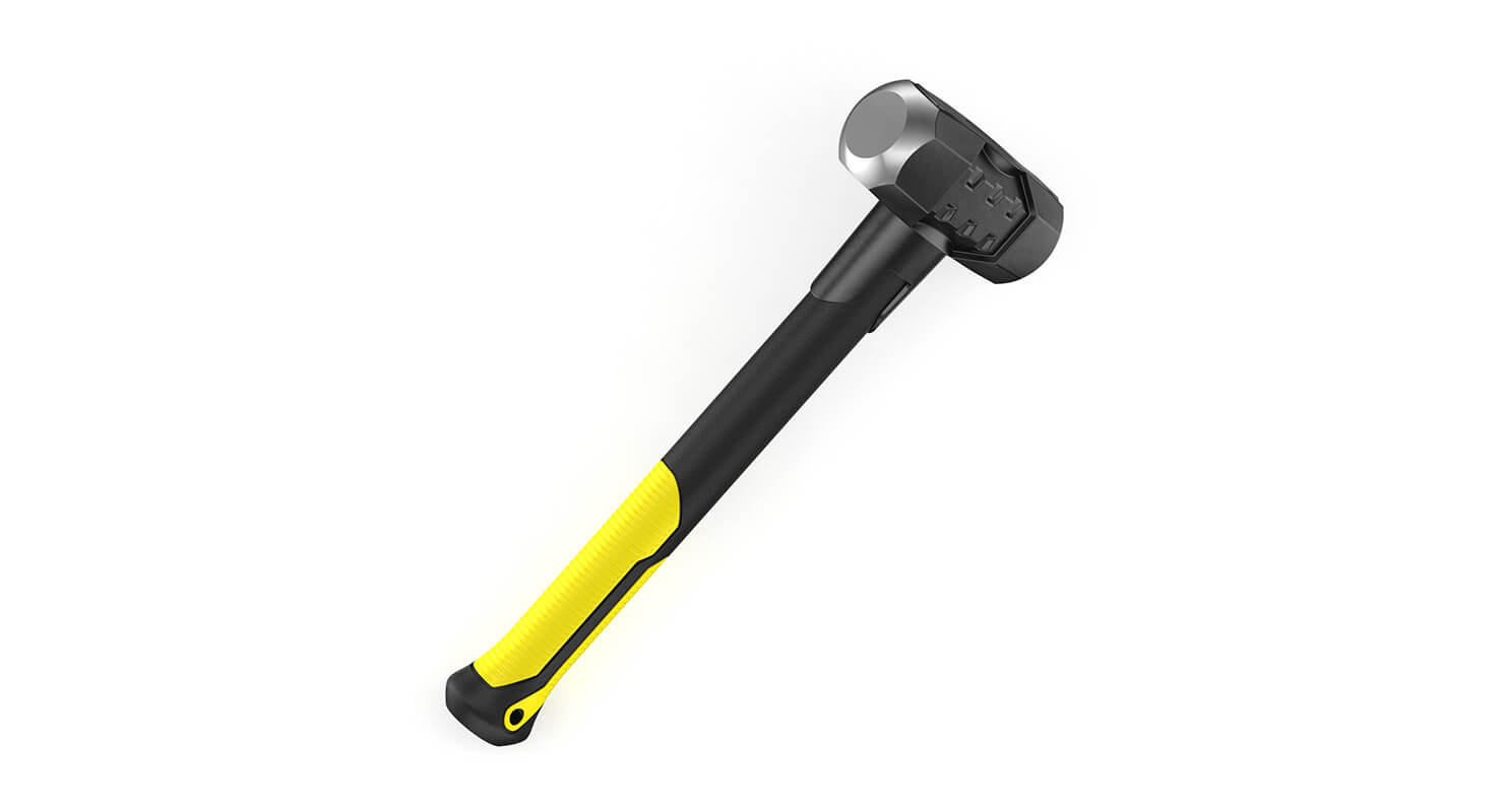 Drilling Sledge Hammer 3D Model by frezzy