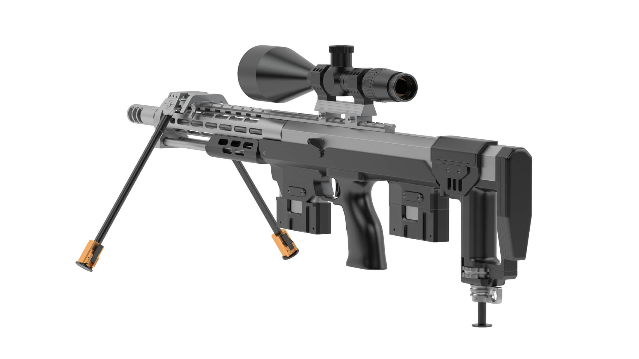 DSRPrecision DSR1 3D Model by frezzy