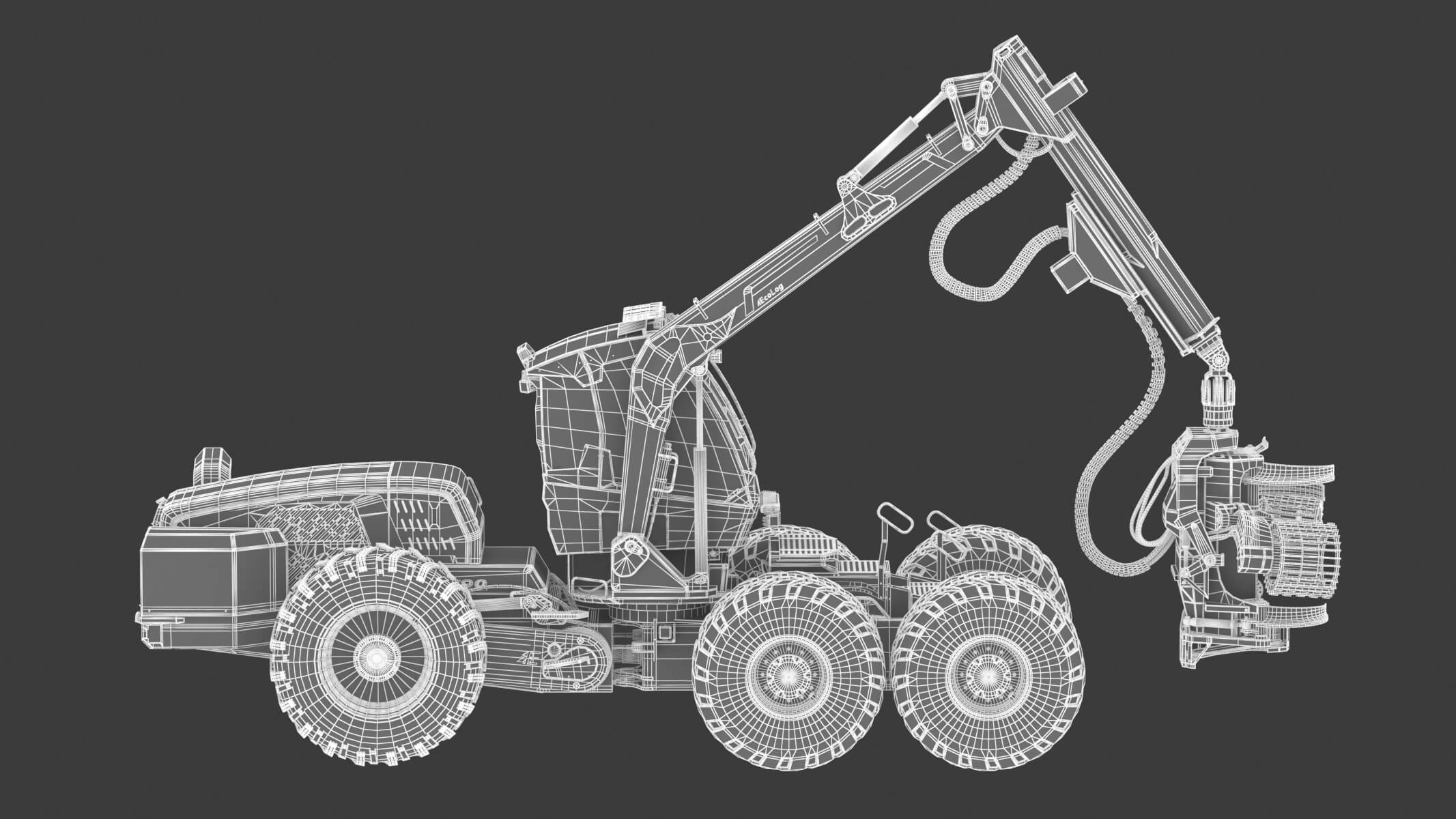 Ecolog 590 G - 3D Model by frezzy
