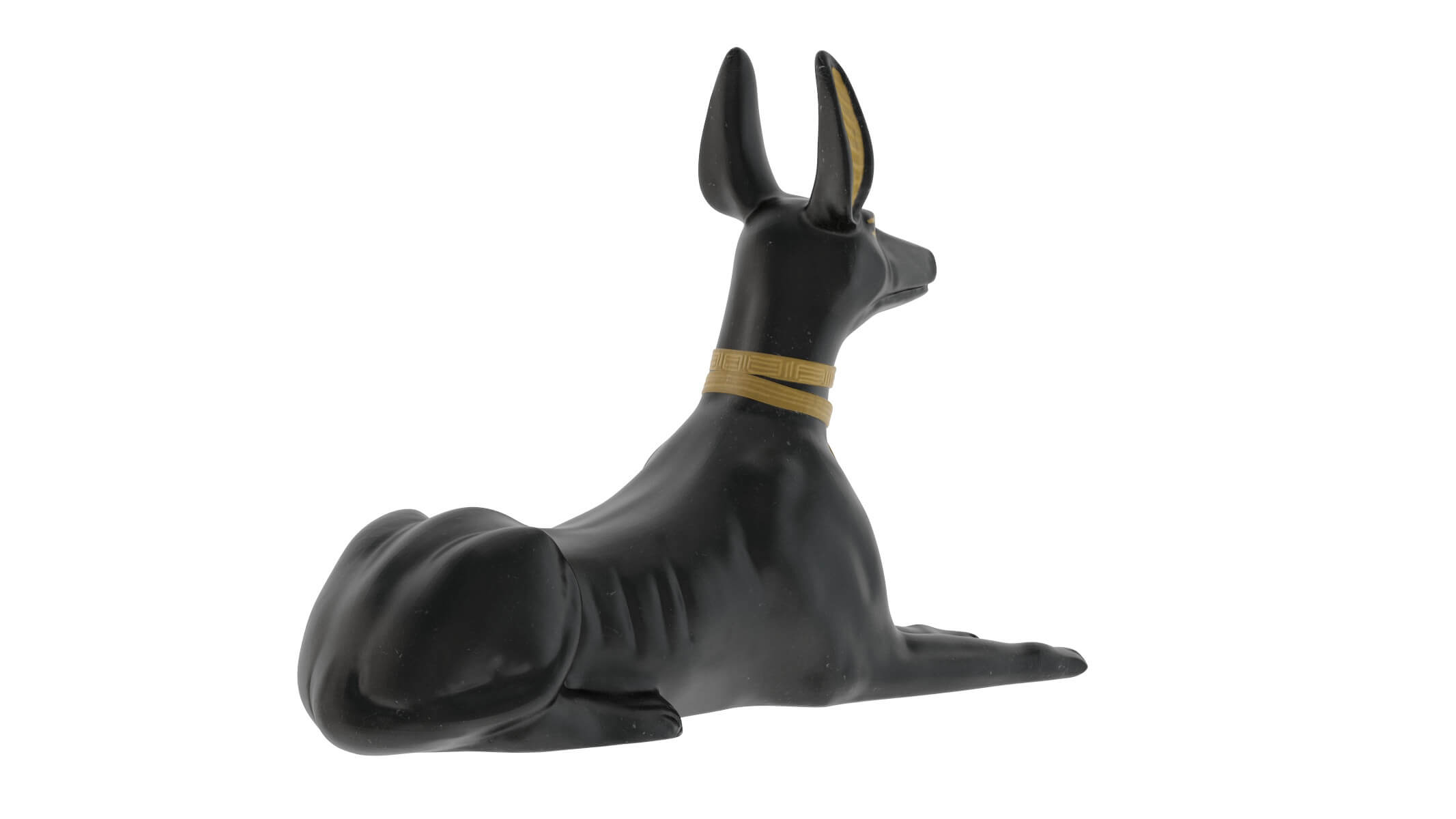 Egyptian God Anubis Dog 3D Model by frezzy