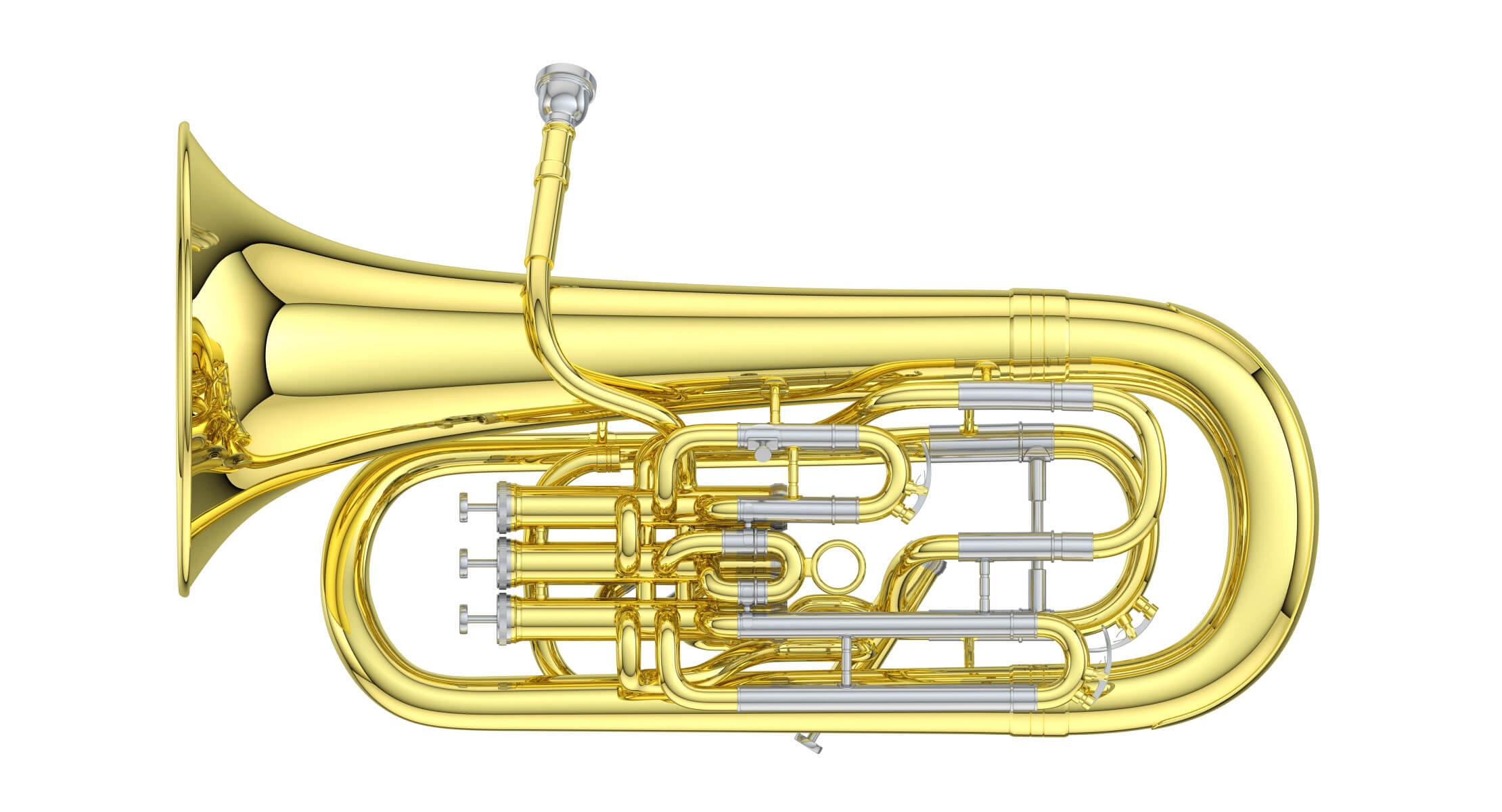 Euphonium 3D Model by frezzy