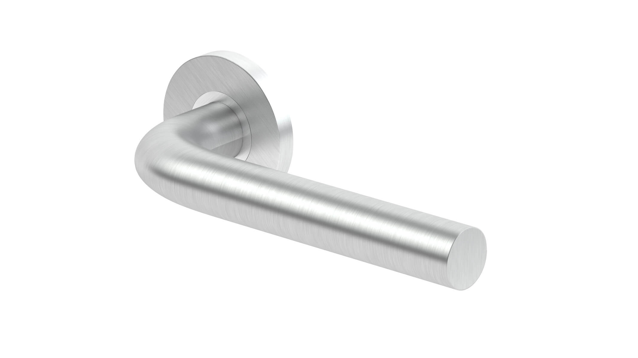 Eurospec Radium Stainless Steel Door Handle 3D Model by frezzy
