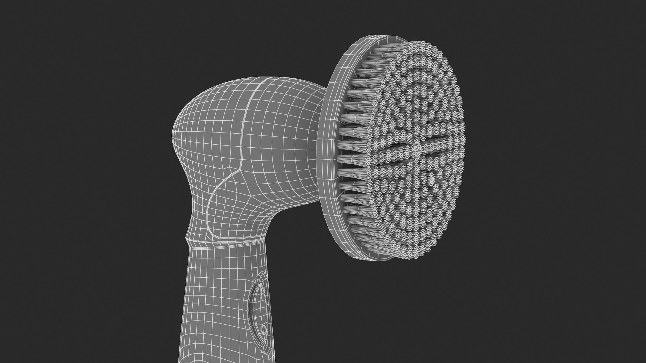 Face Cleaning Brush 3D Model by frezzy