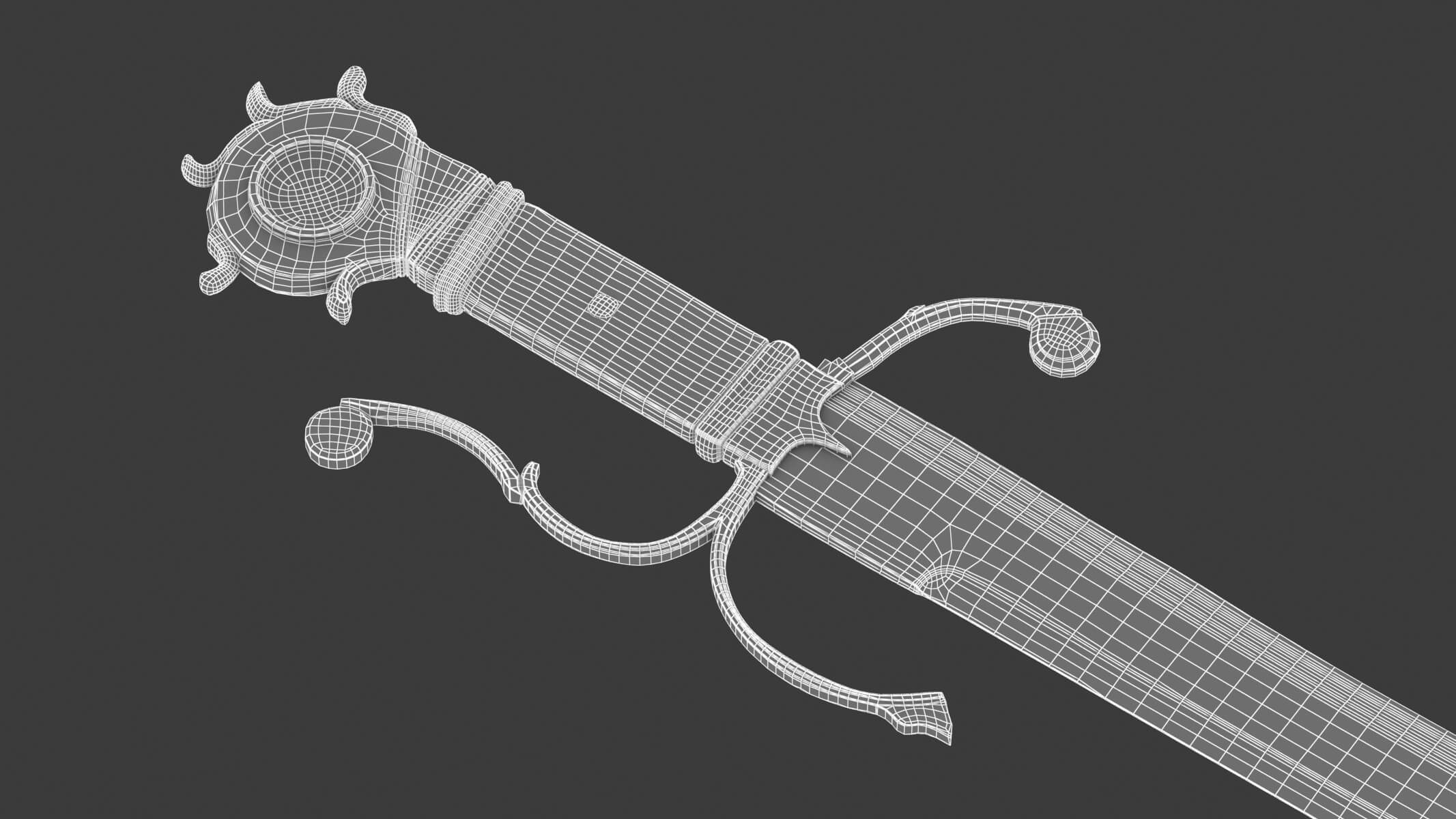 Falchion 3D Model by frezzy