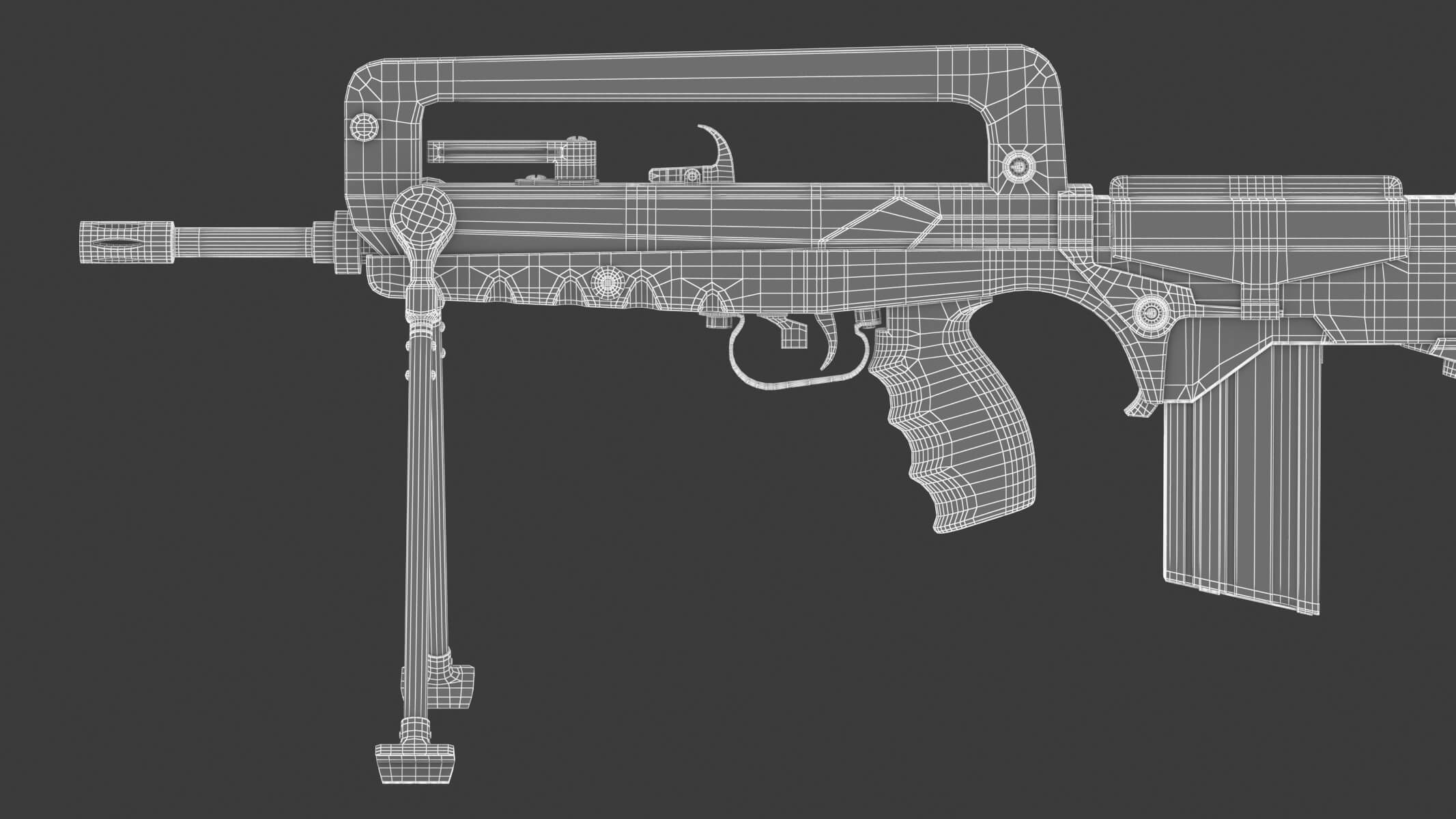 Famas 3D Model by frezzy