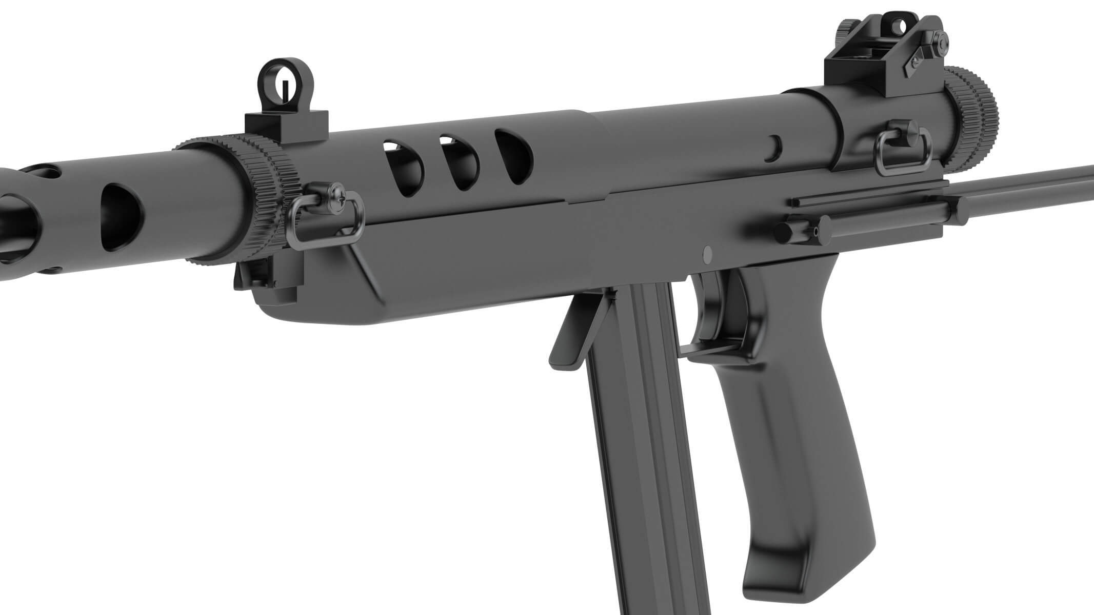 Feather Industries AT-22 Carbine 3D Model by frezzy