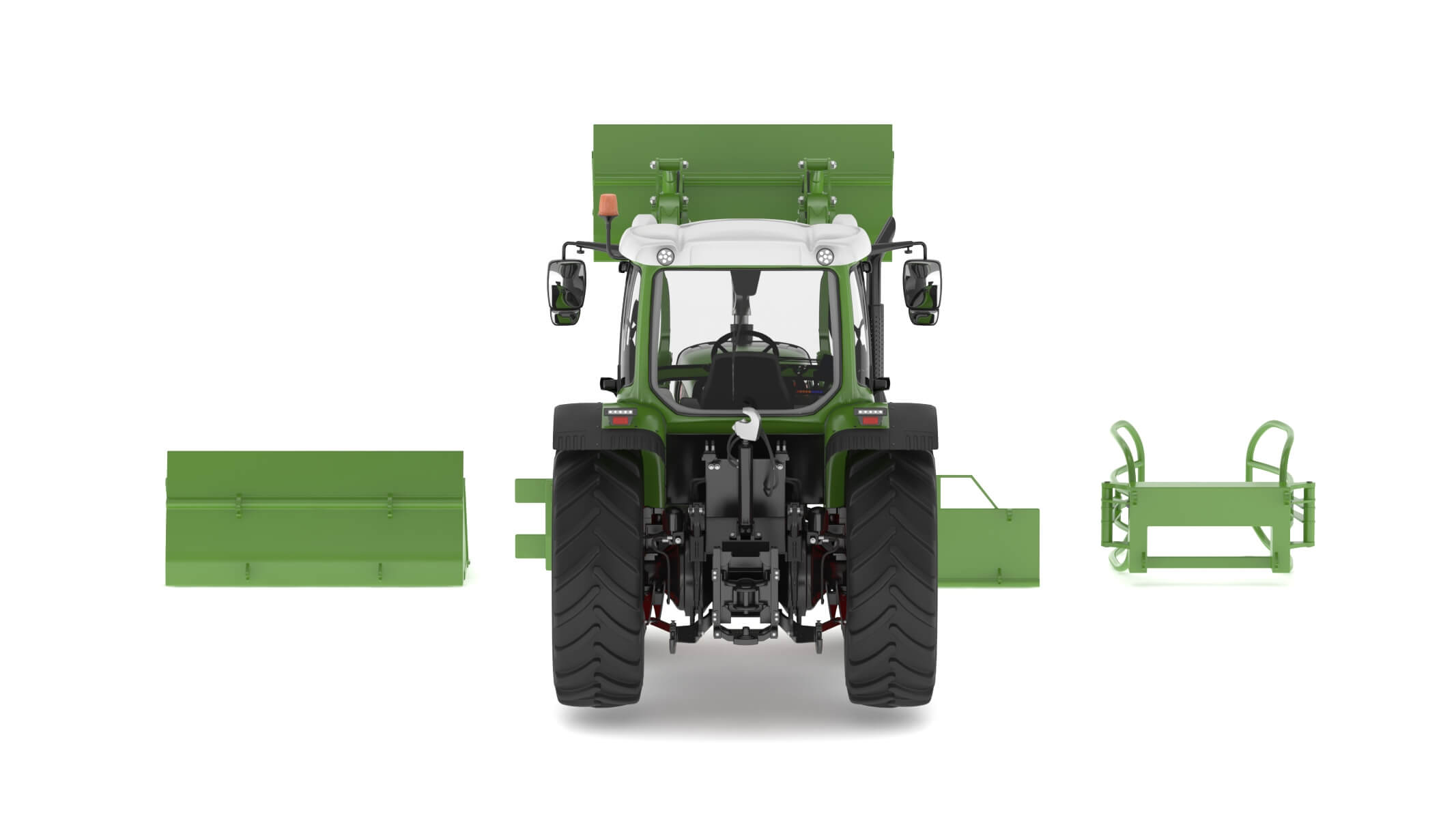 Fendt Cargo Frontloader - 3D Model by frezzy