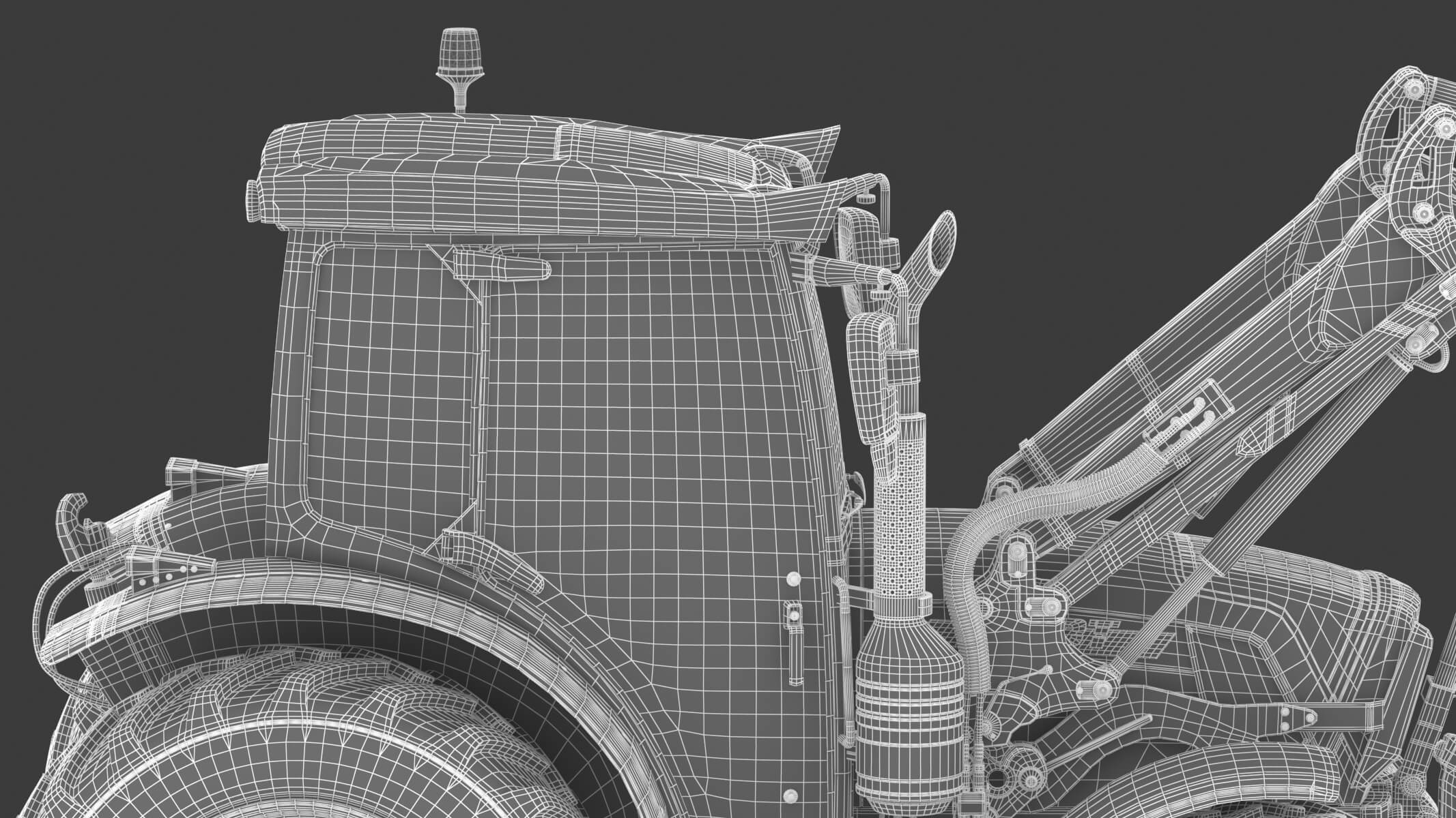 Fendt Cargo Frontloader - 3D Model by frezzy