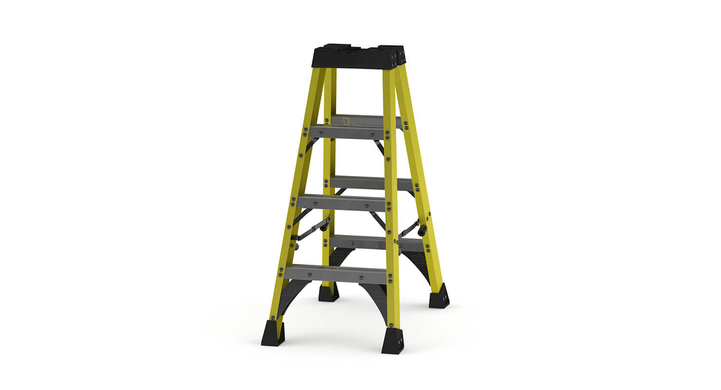 Fiberglass Ladder 3D Model by frezzy