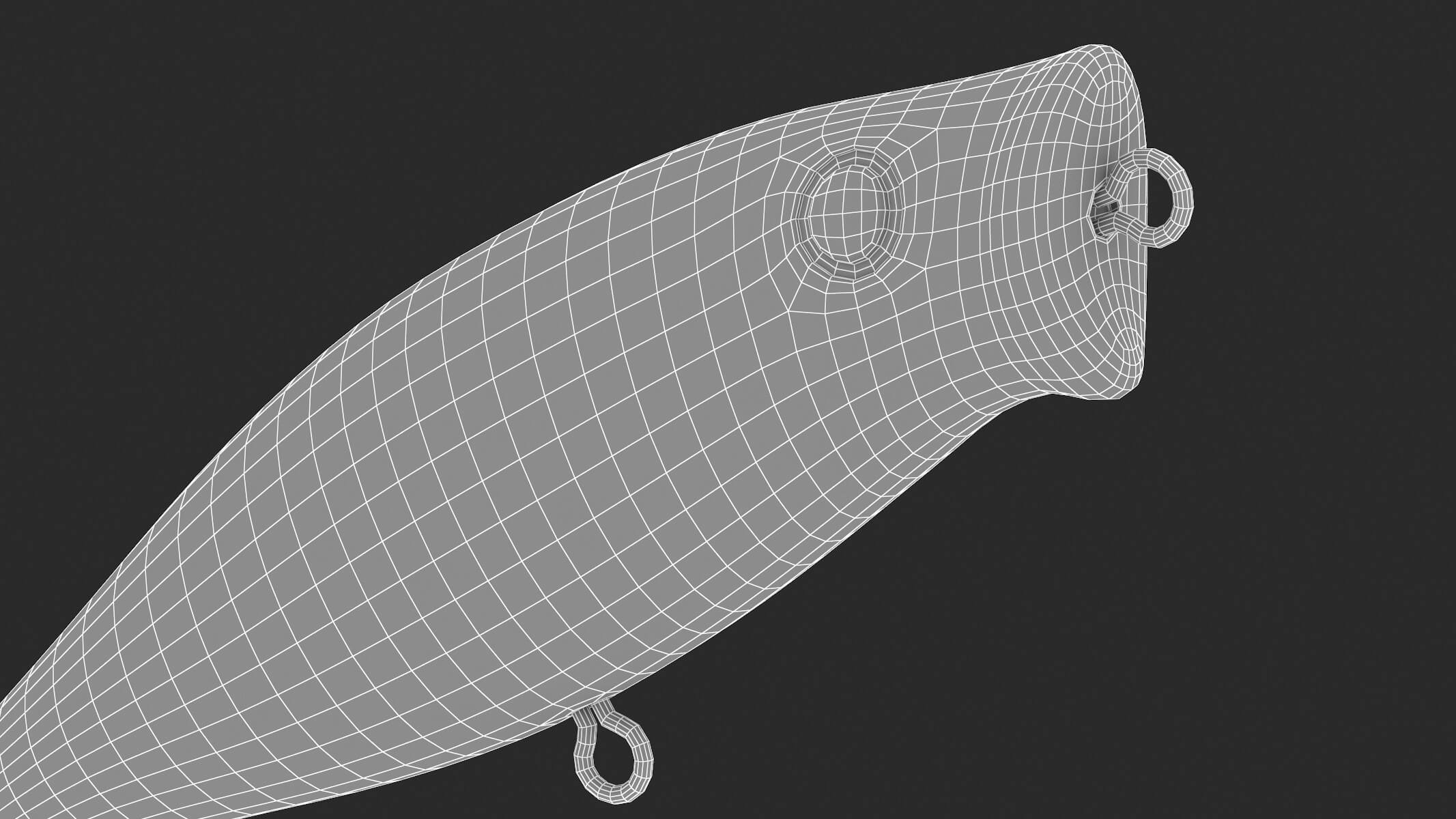 Fishing Lure Blank 3D Model by frezzy