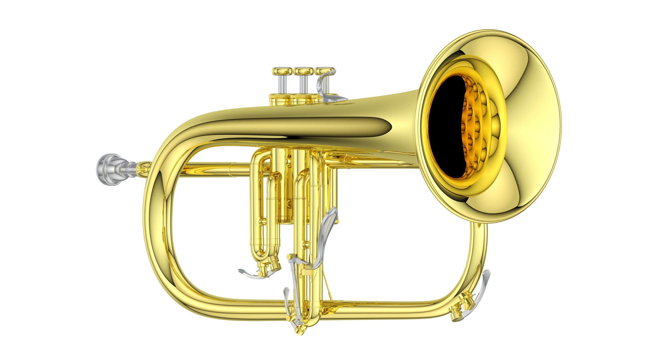 Flugelhorn 3D Model by frezzy