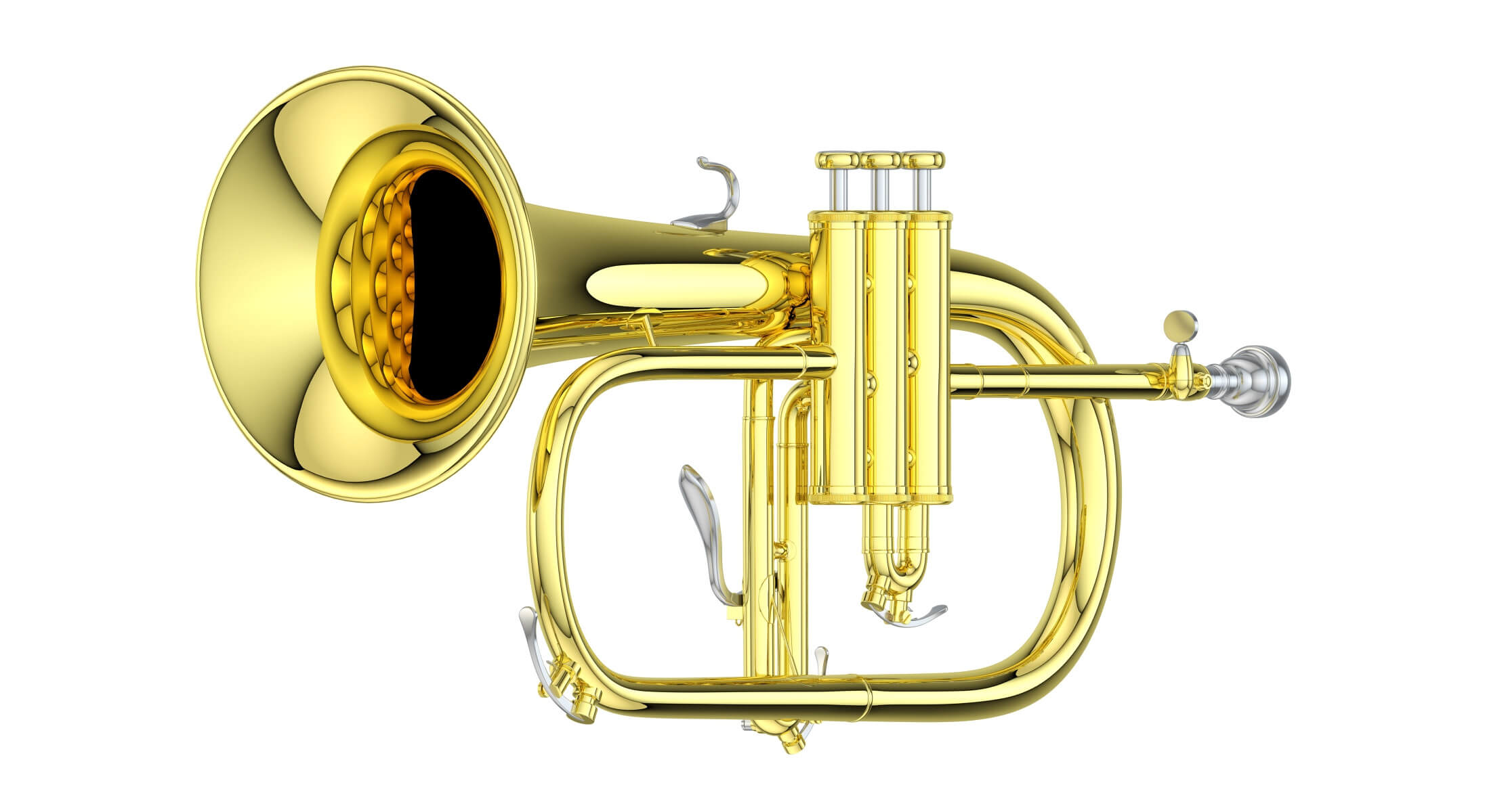 Flugelhorn 3D Model by frezzy