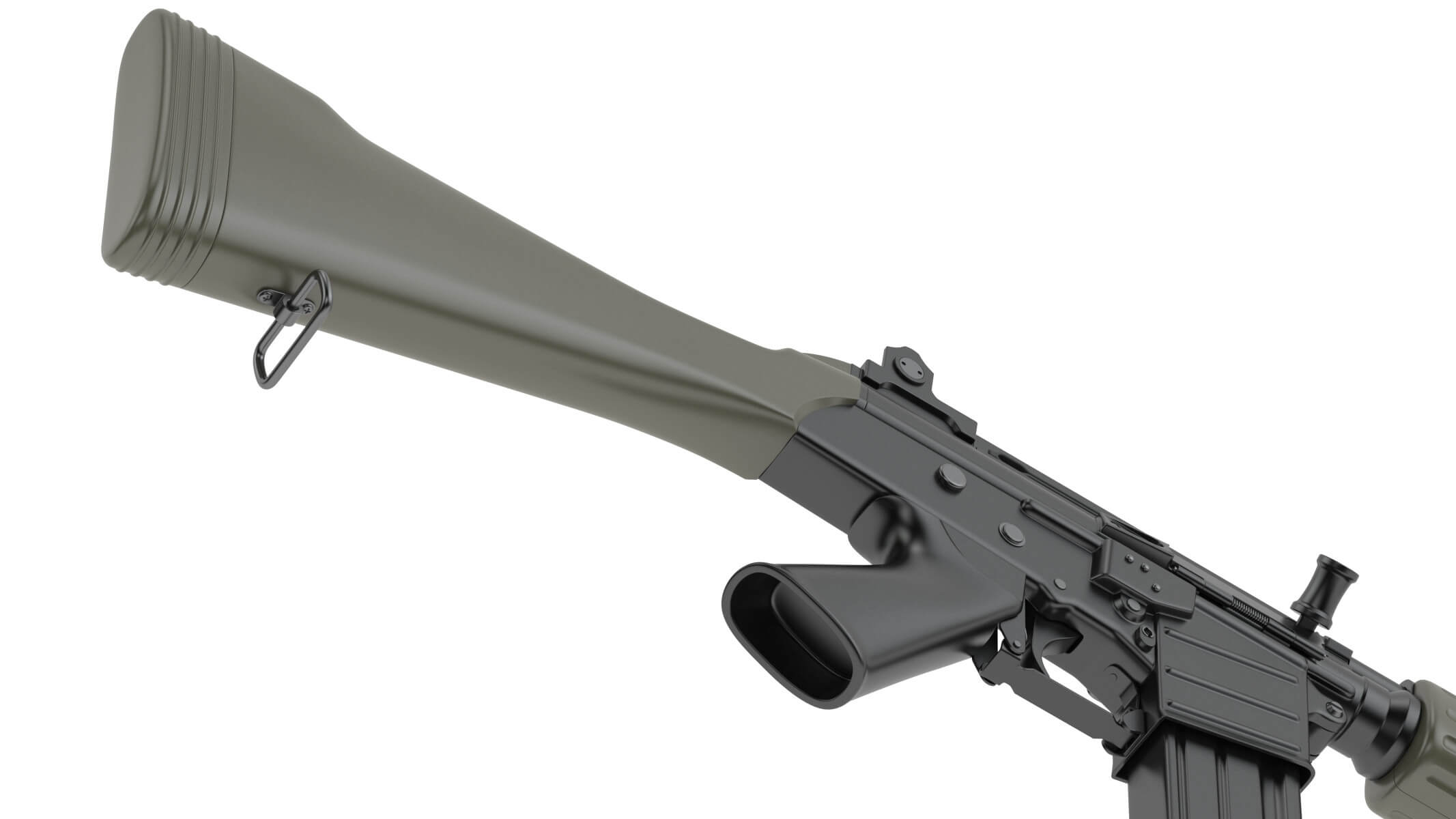 FN CAL 3D Model by frezzy