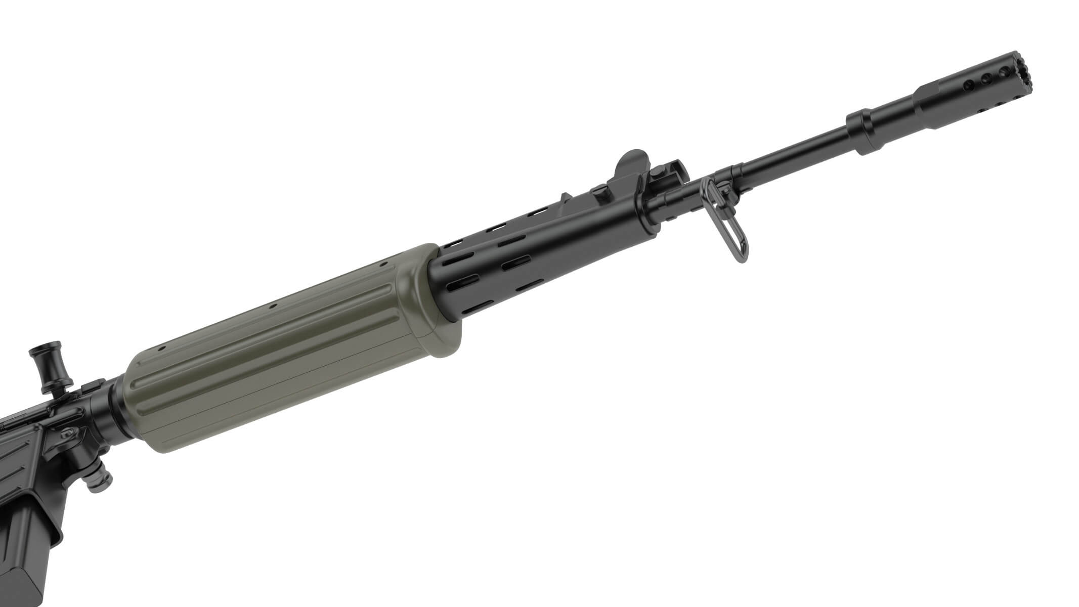 FN CAL 3D Model by frezzy