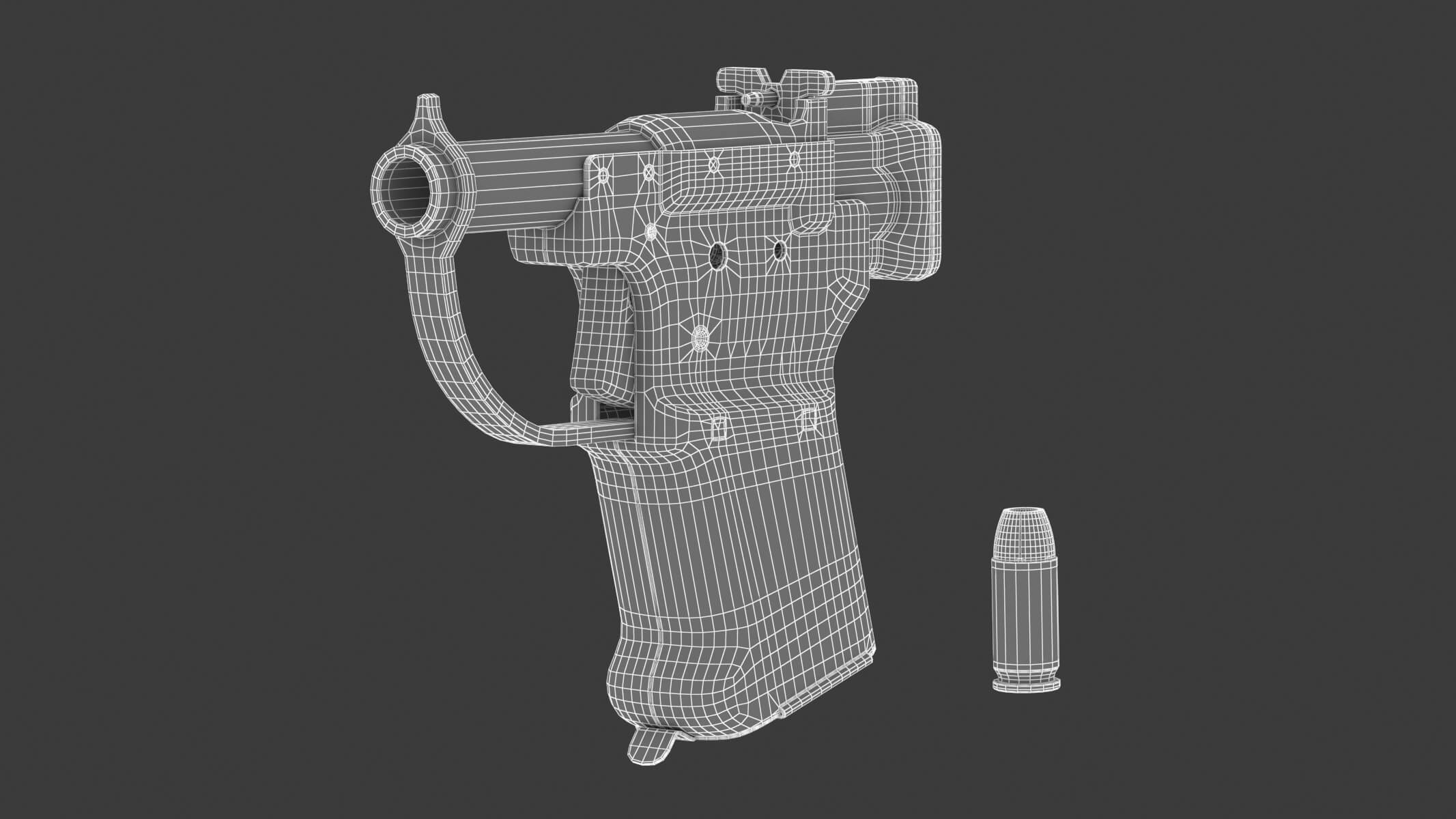 FP-45 Liberator 3D Model by frezzy