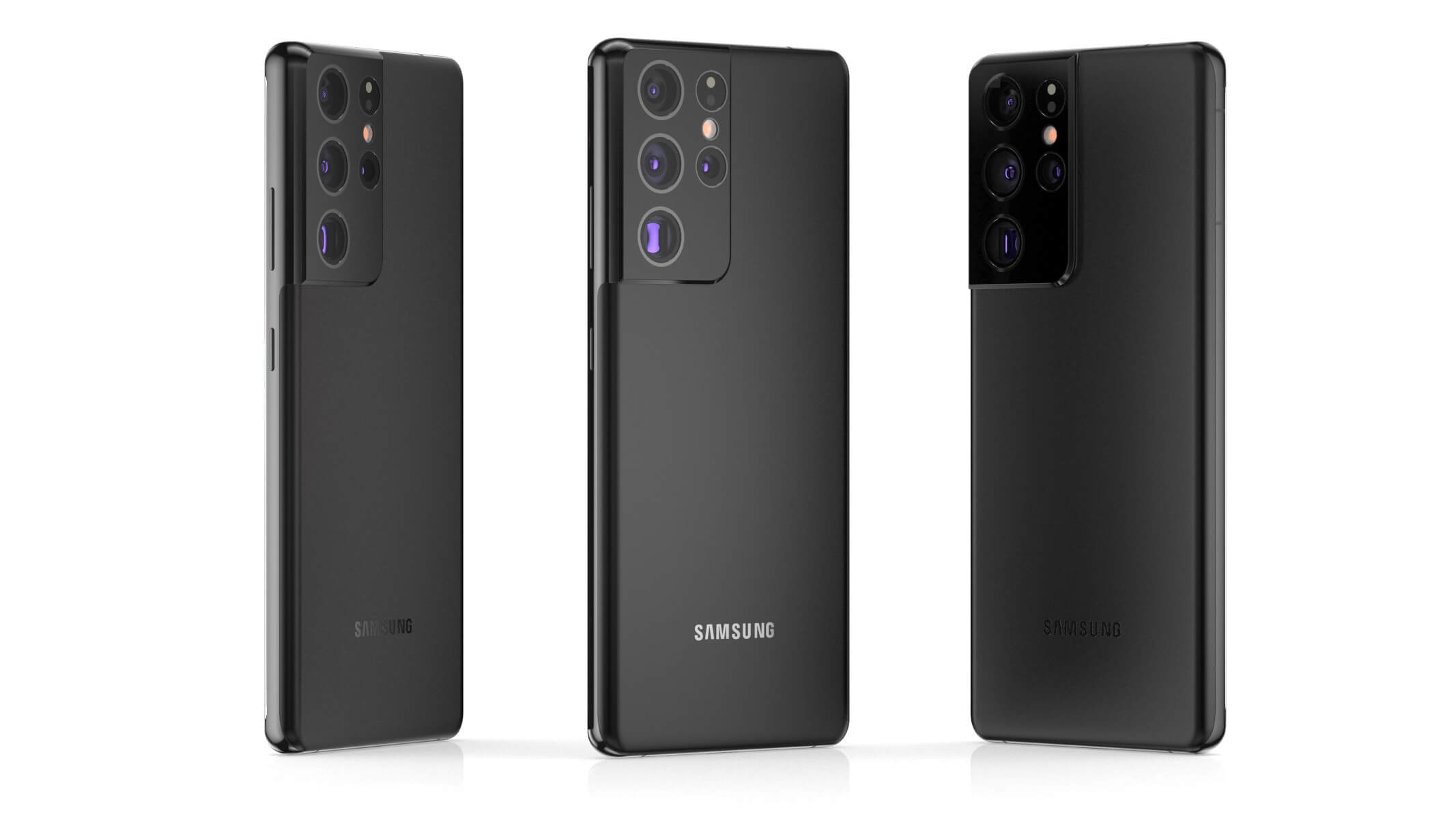 Galaxy S21 Ultra Black 3D Model by frezzy