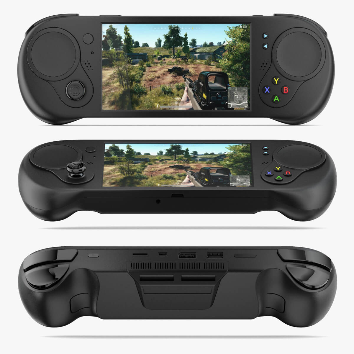 Gamepad and Screen - 3D Model by frezzy