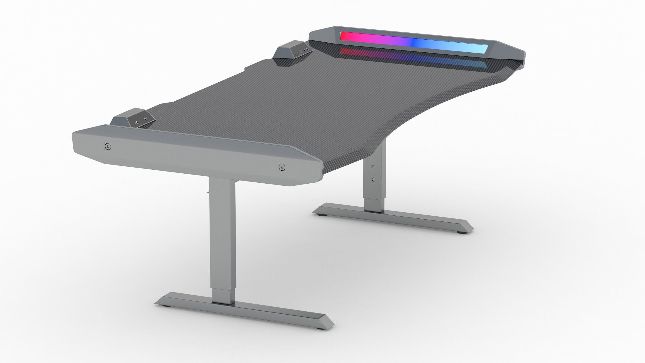 Gaming Desk 2 3D Model by frezzy