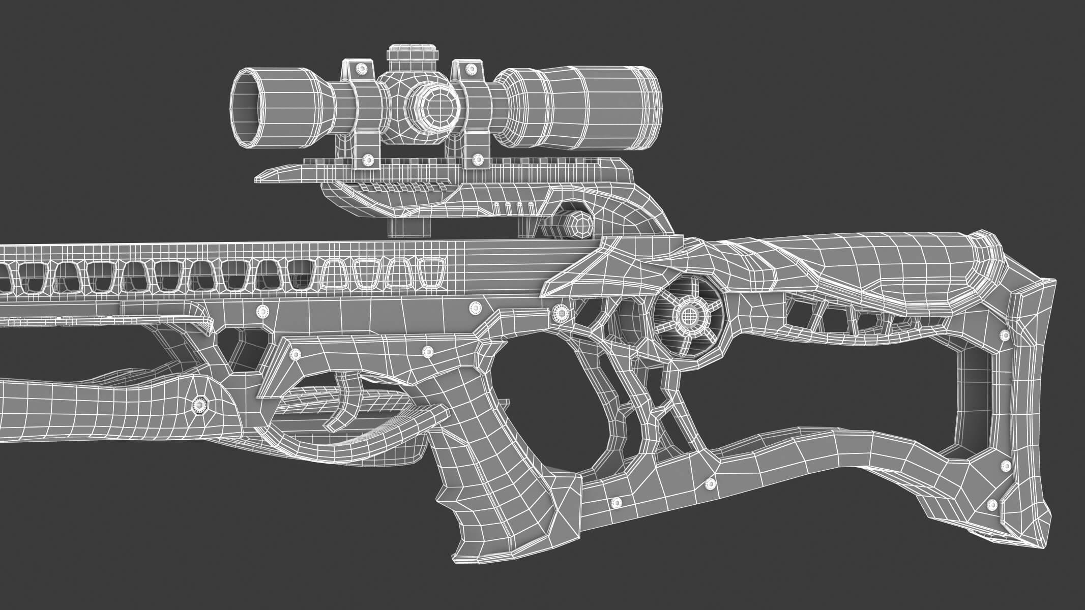 Generic Crossbow - 3D Model by frezzy
