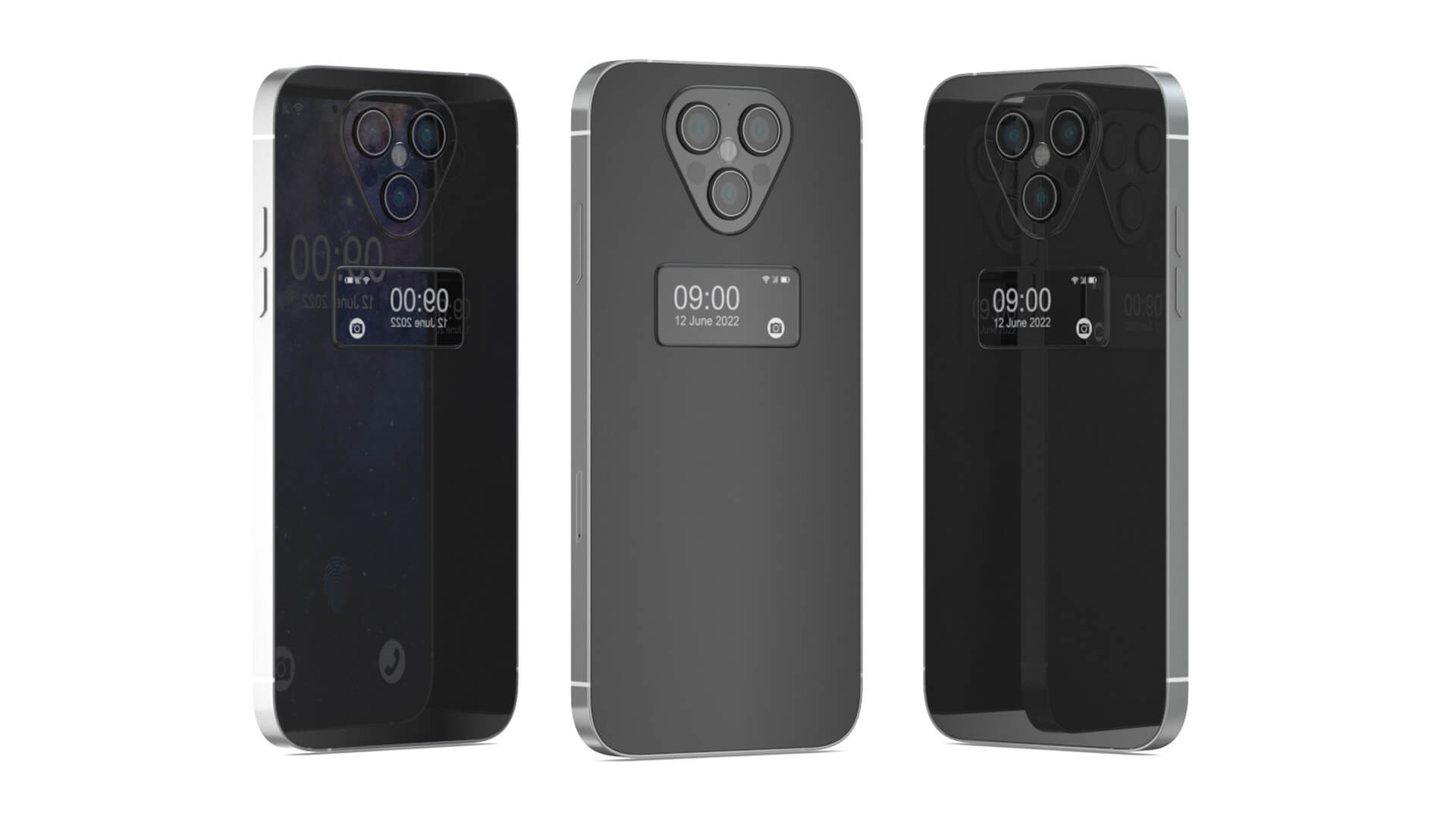 Generic Smartphone 04 - 3D Model by frezzy
