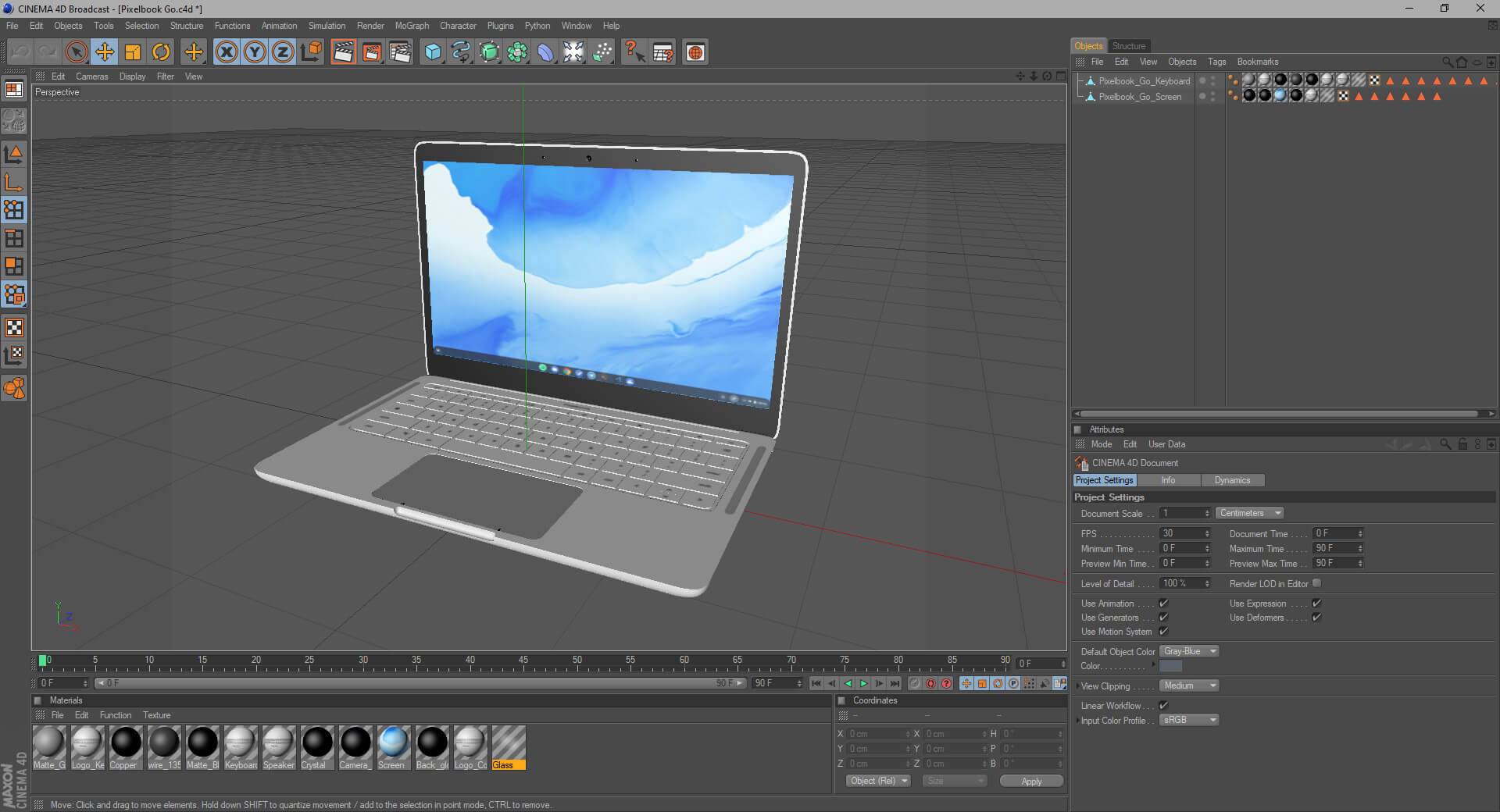 Google Pixelbook Go - 3D Model by frezzy