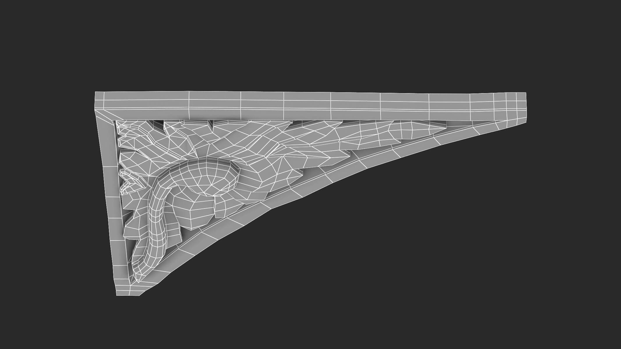 Gothic Ornament 020 - 3D Model by frezzy