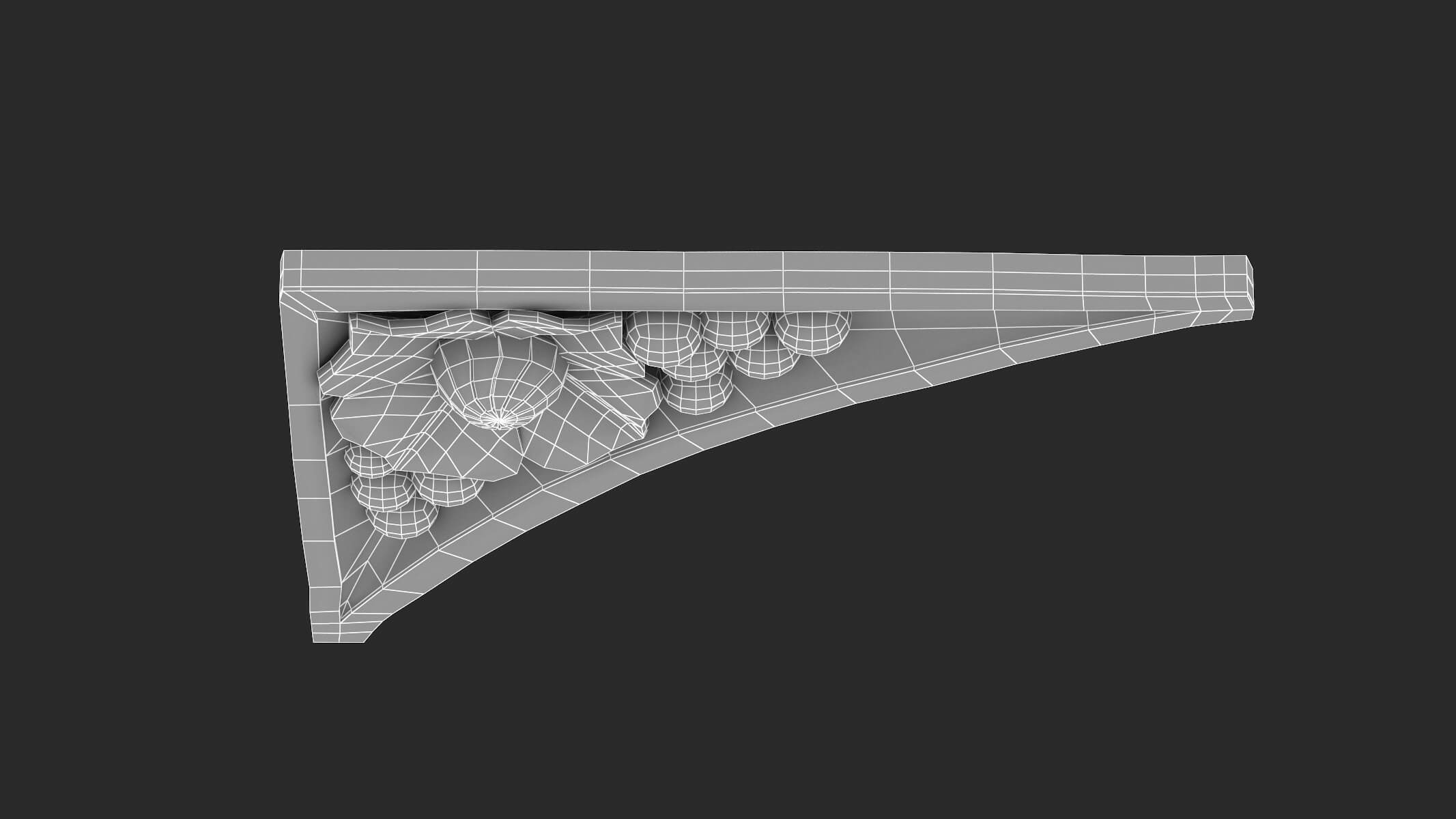 Gothic Ornament 022 - 3D Model by frezzy