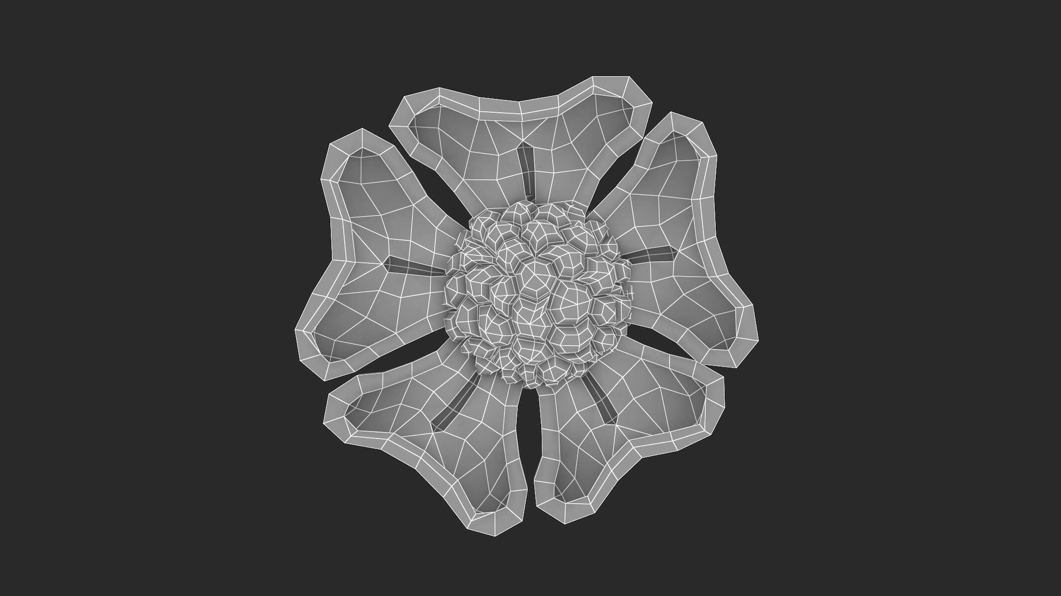 Gothic Ornament 038 3D Model by frezzy