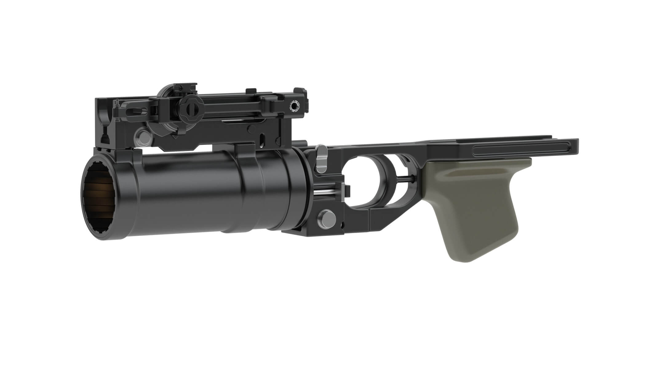 GP25 Grenade Launcher 3D Model by frezzy