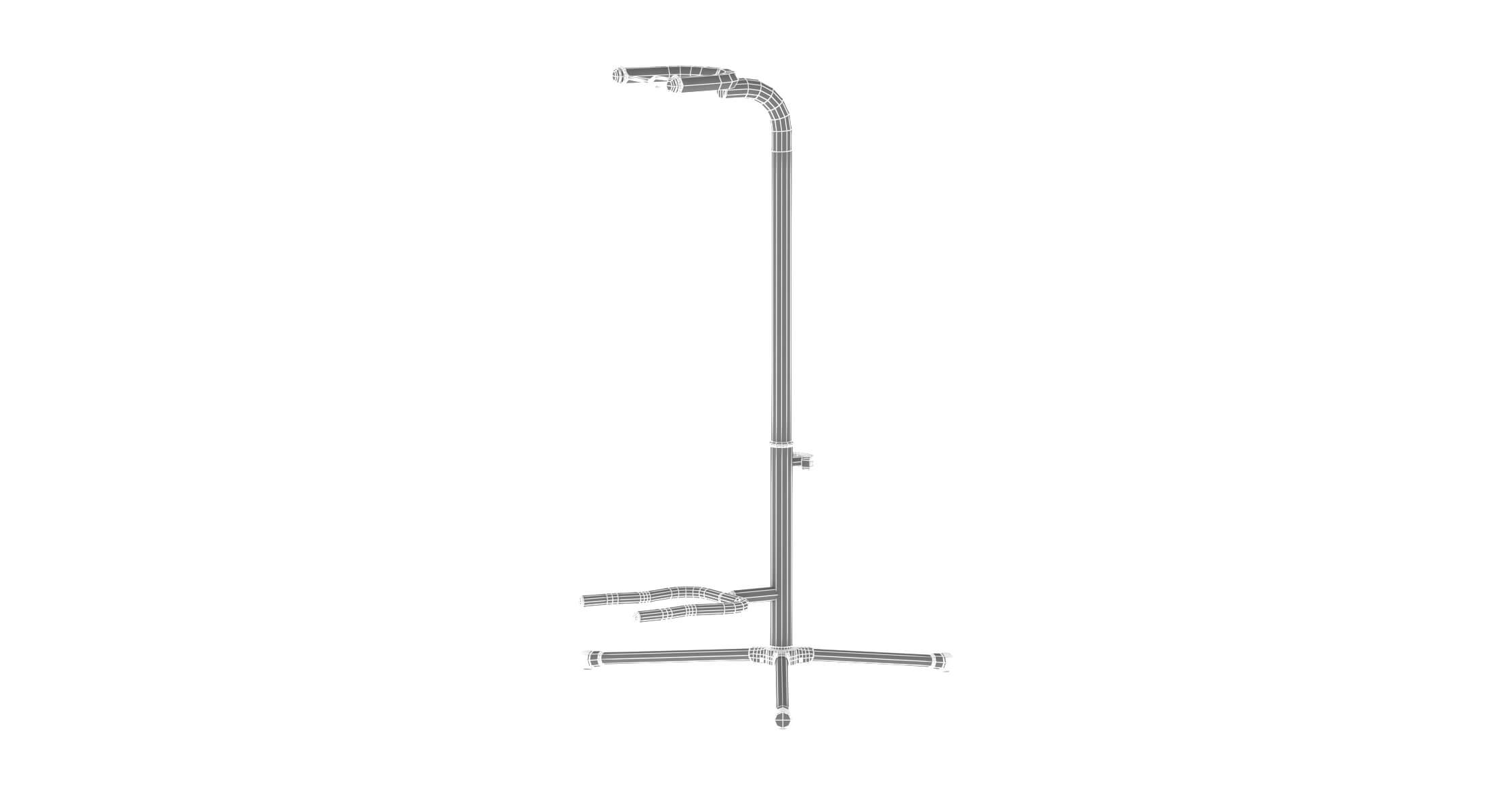 Guitar Stands 3D Model by frezzy