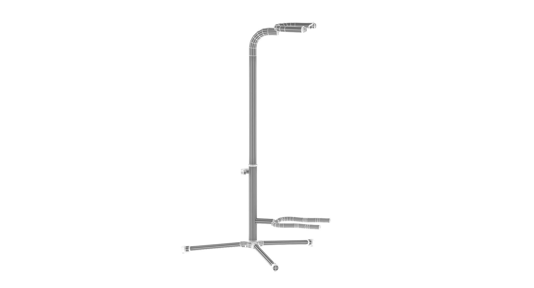 Guitar Stands 3D Model by frezzy