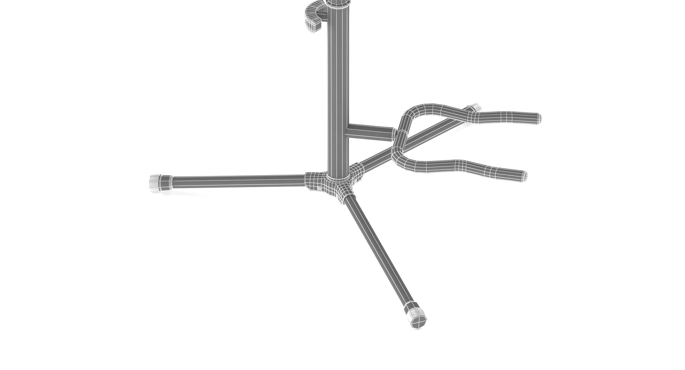 Guitar Stands 3D Model by frezzy