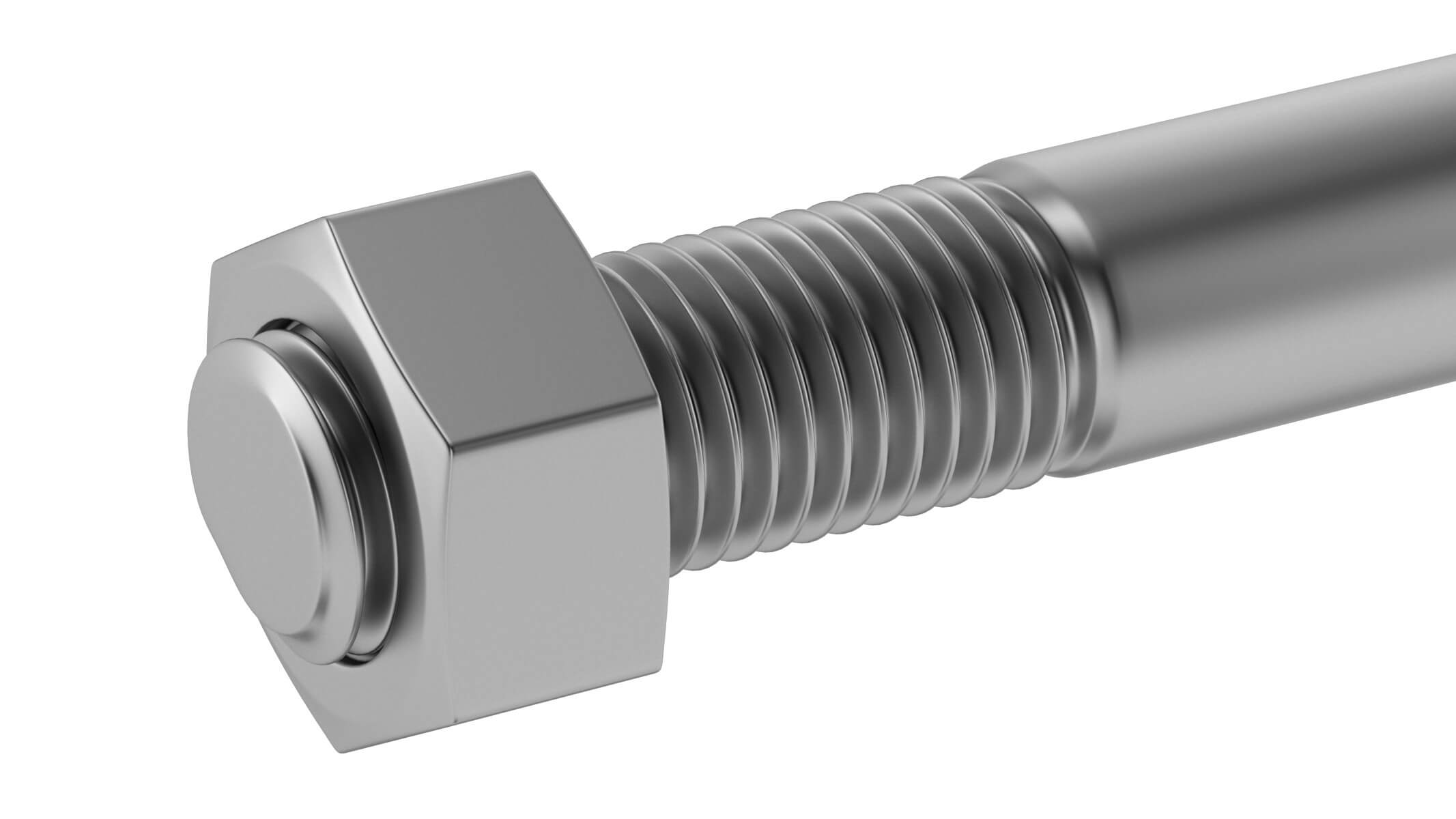 Hex Bolt - 3D Model by frezzy