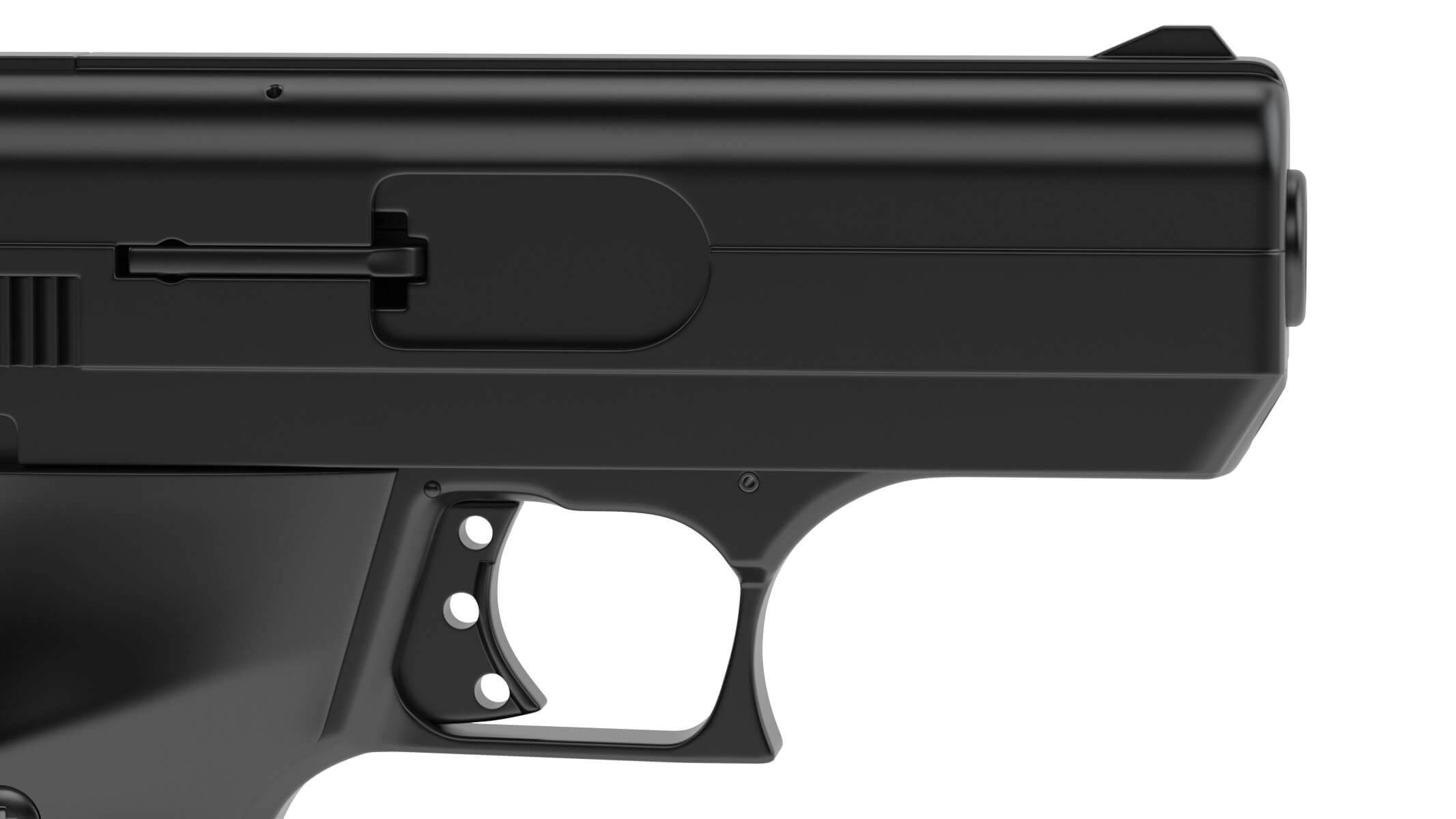Hi Point Fallout 3dp Hi-Point C-9 Pistol 3D Model by frezzy